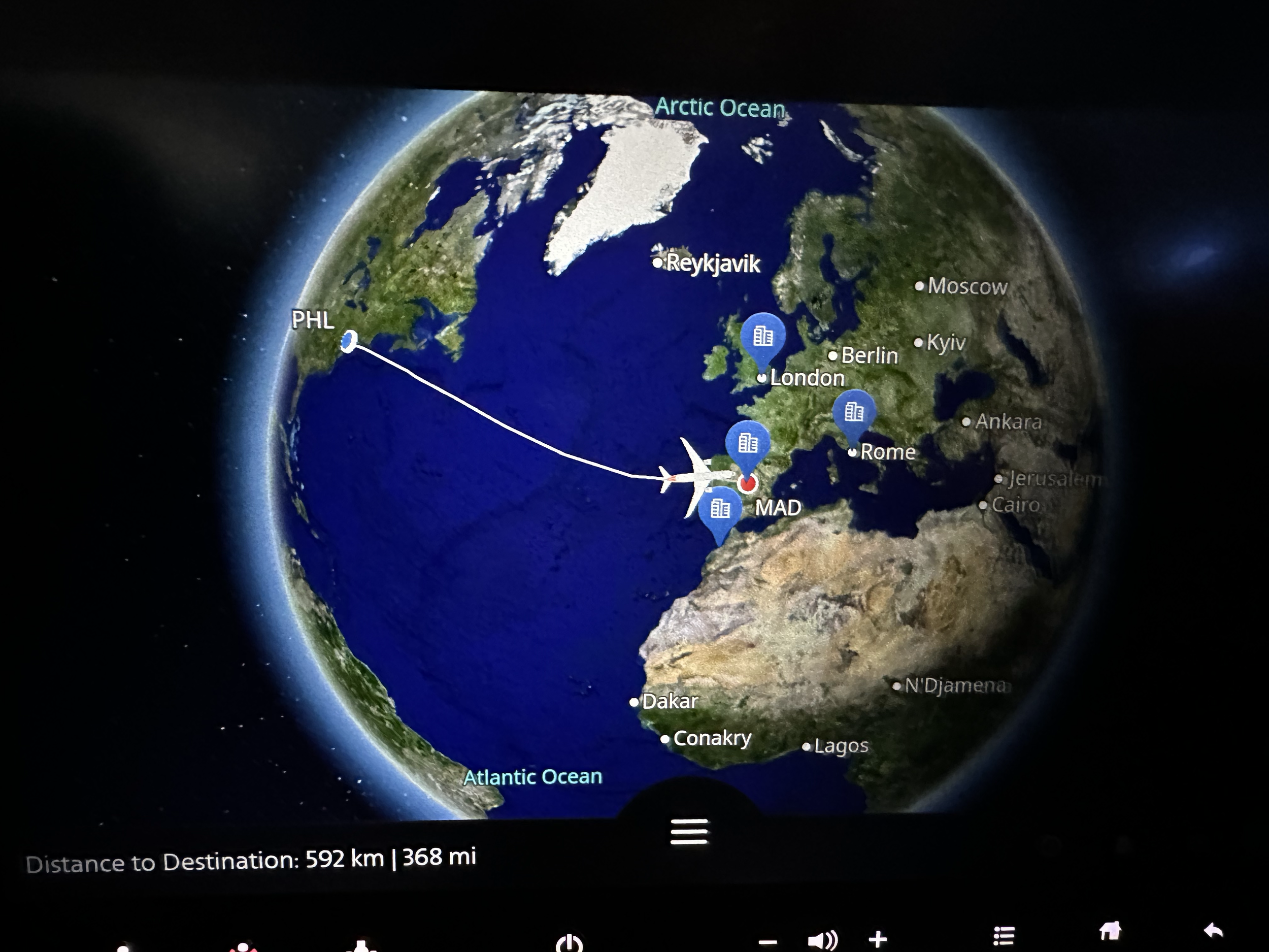 Across the Ocean we go!
