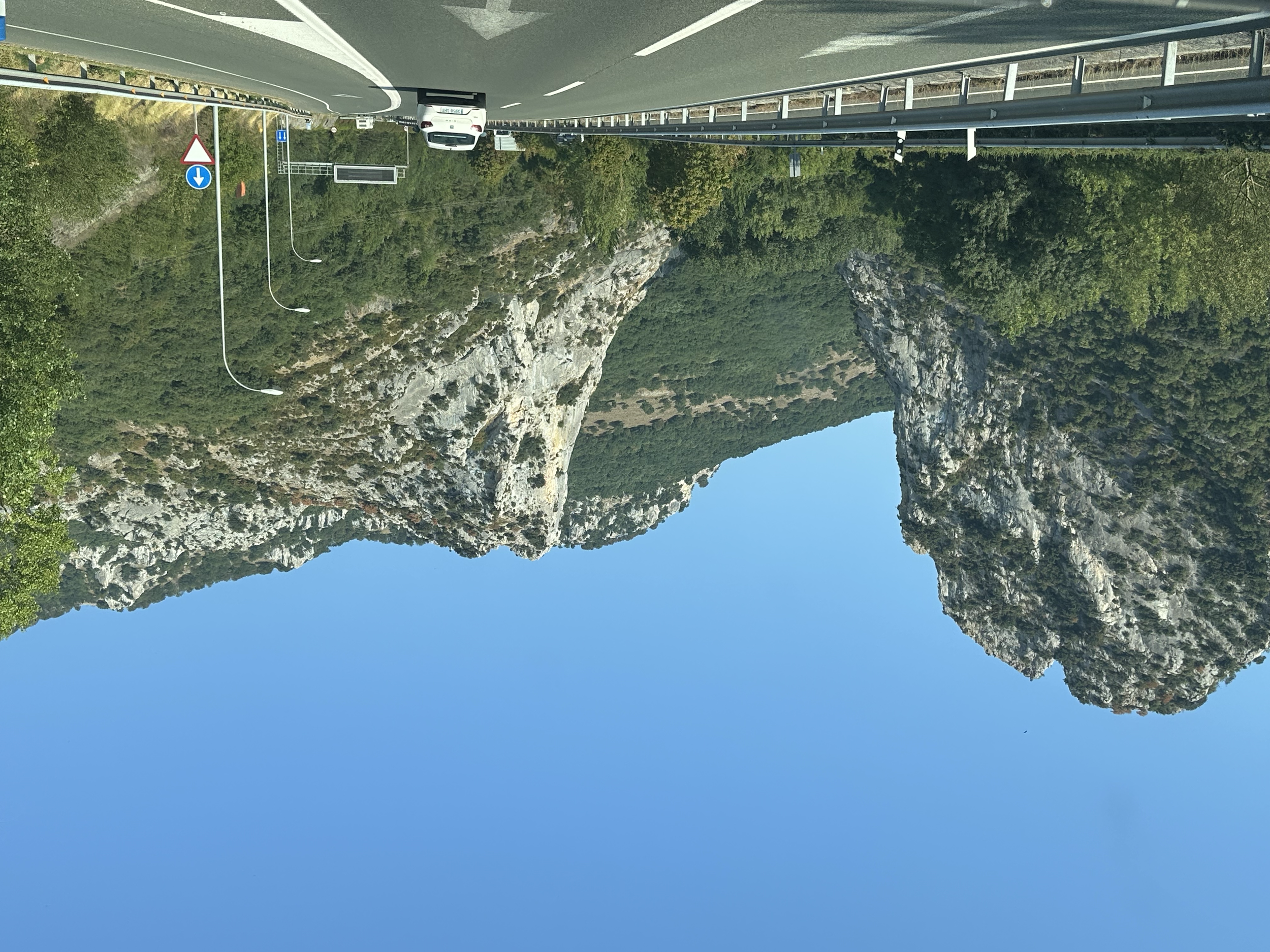 After a fun filled day in Pamplona, we headed further north and into France to experience some of the Basque region in another country! The mountains we saw along the drive are not the Pyrenees, as they are close to the sea, but they sure did look li
