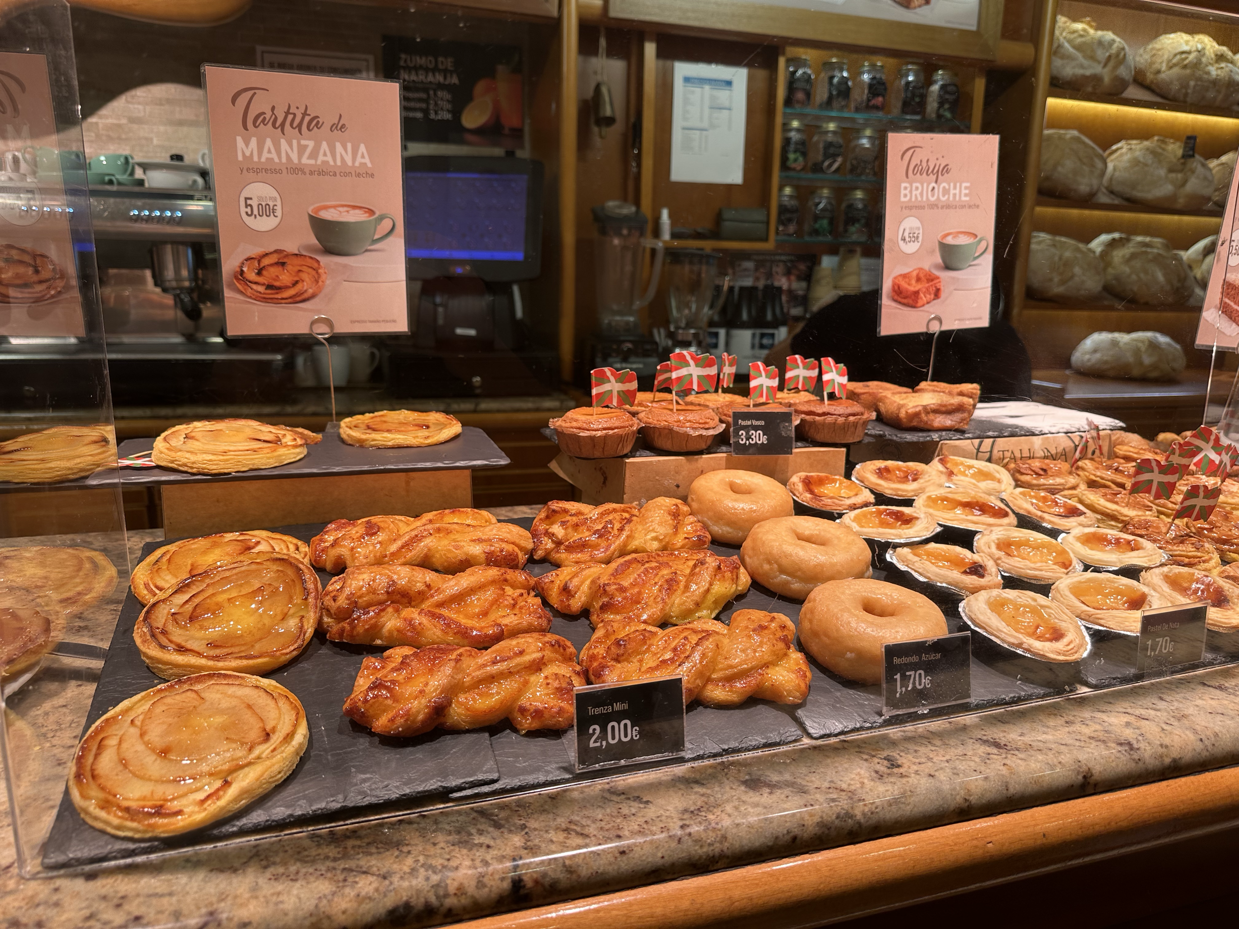 Beautiful pastries.