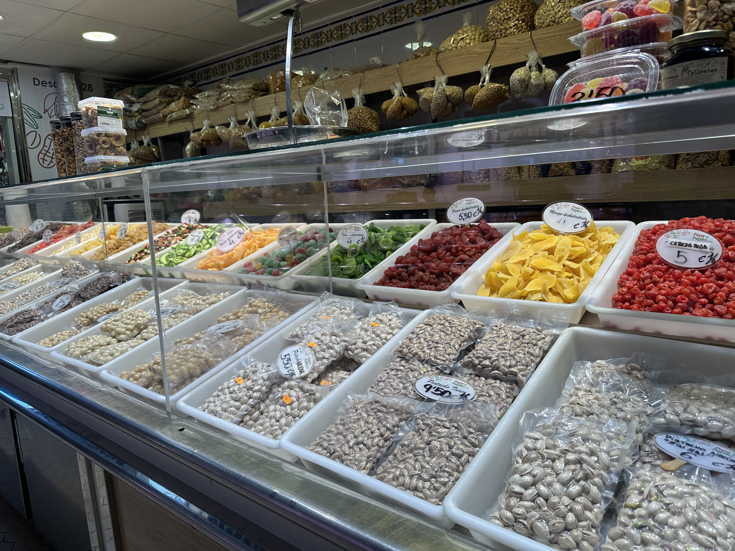 The colors and textures draw you in at the market.