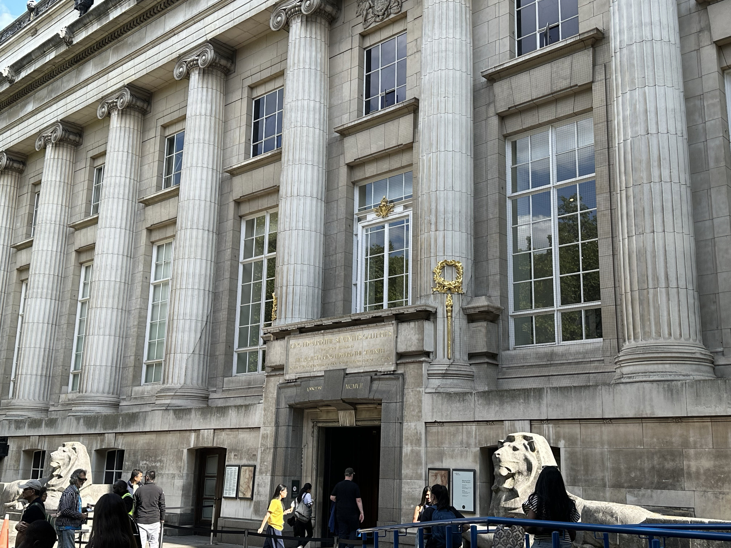 This became our museum day and we spent some time at the British Museum as well. We did not have a lot of time here, but moved around to find some highlights.  