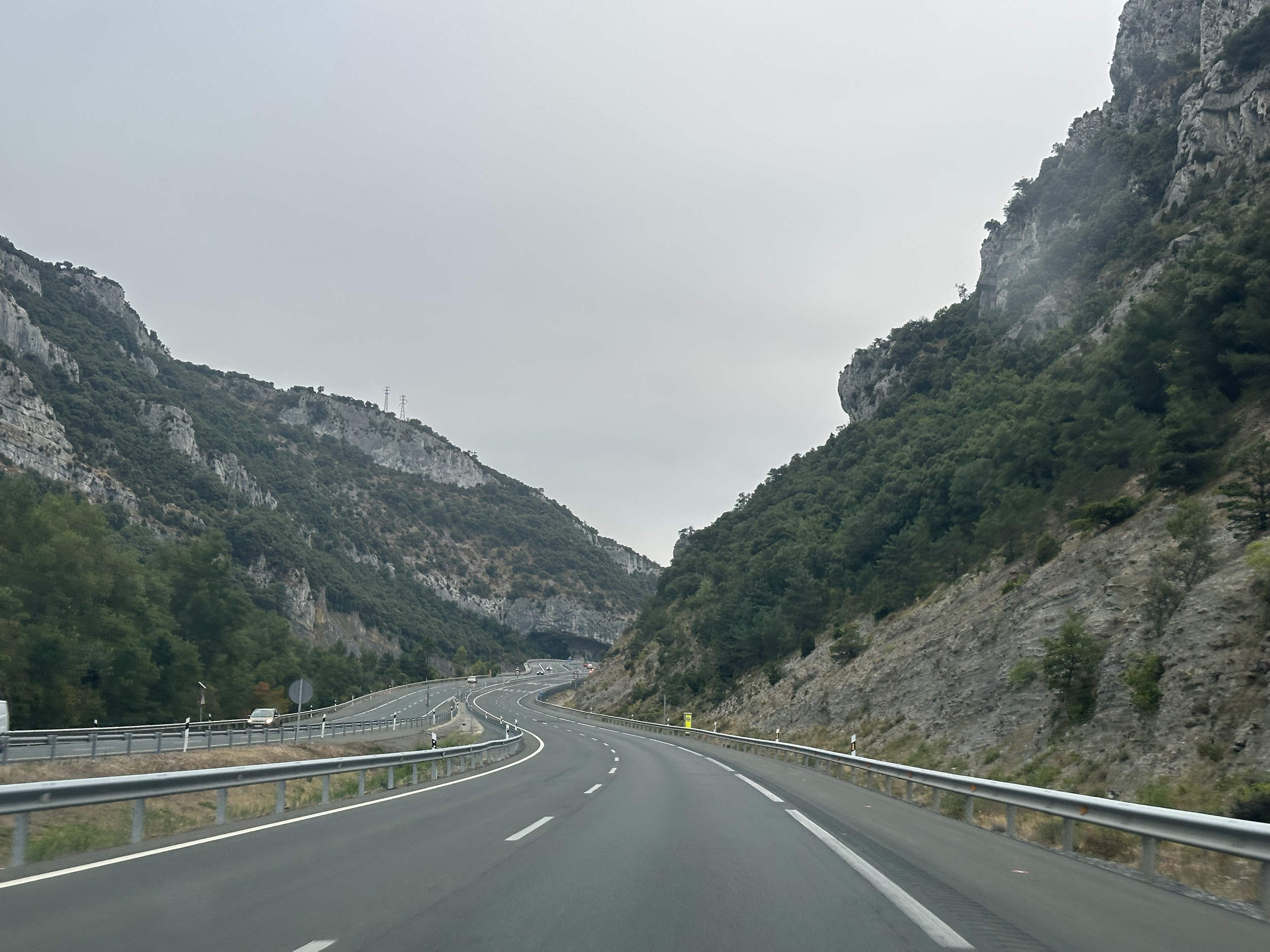 Picking up where we left off...we traveled early in the morning towards Madrid. 