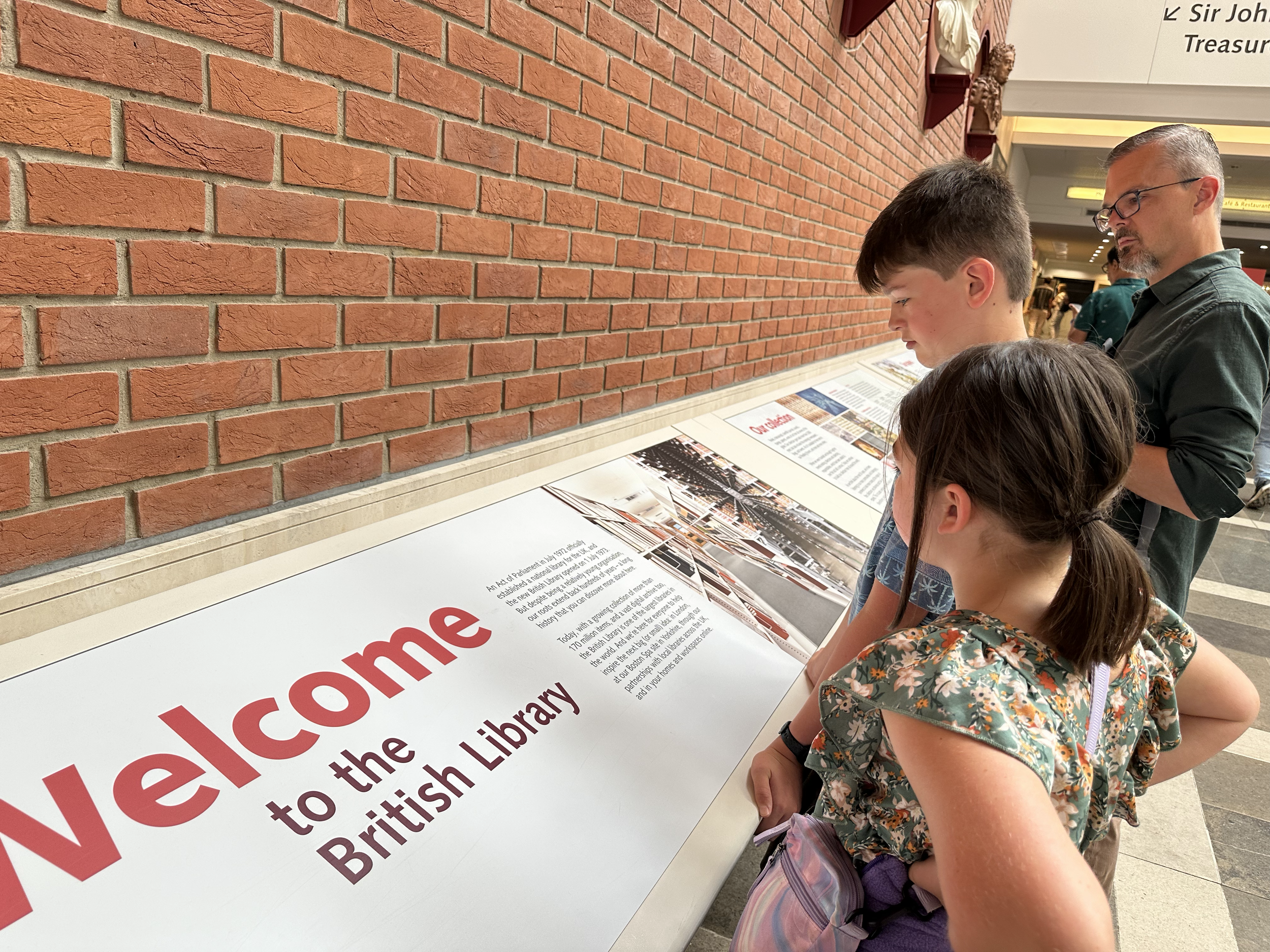Welcome to the British Library...I'll share a few of my favorites. Not pictured: Beowolf, the Magna Carta, and Boston Massacre Newspaper. We did not even see all of the books!