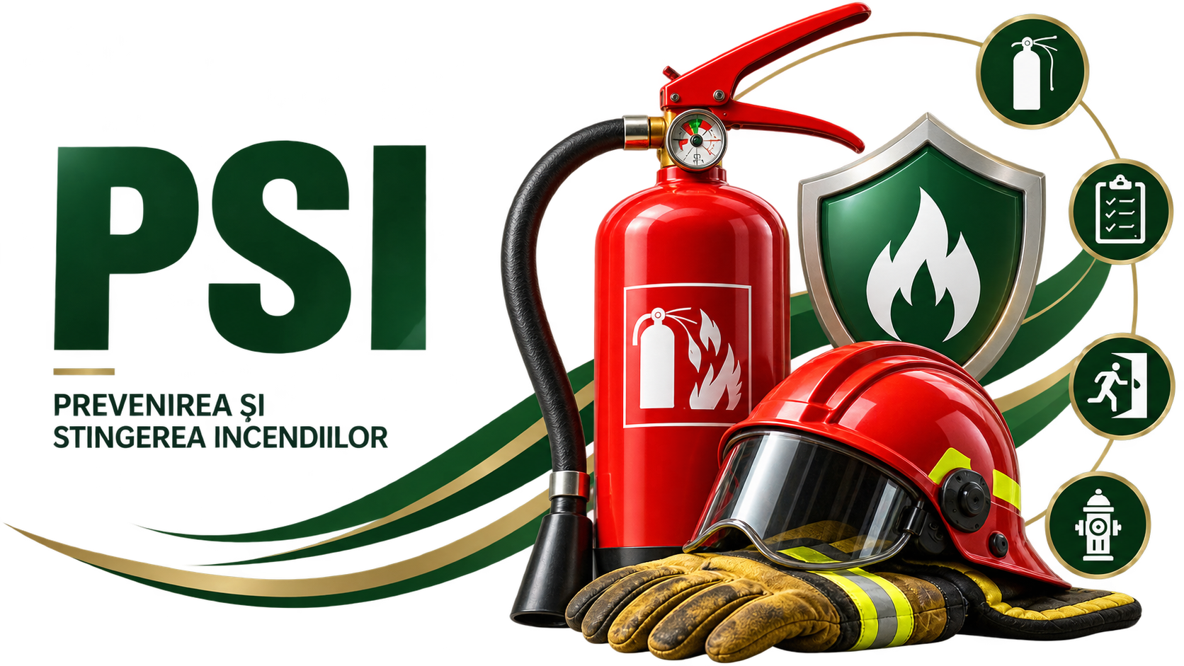 Prevenirea și stingerea incendiilor, servicii PSI și consultanță pentru siguranța la locul de muncă