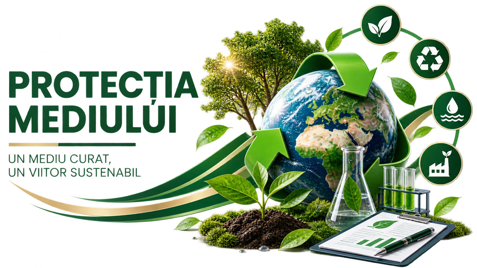 Protecția mediului, consultanță de mediu și soluții pentru conformare legislativă