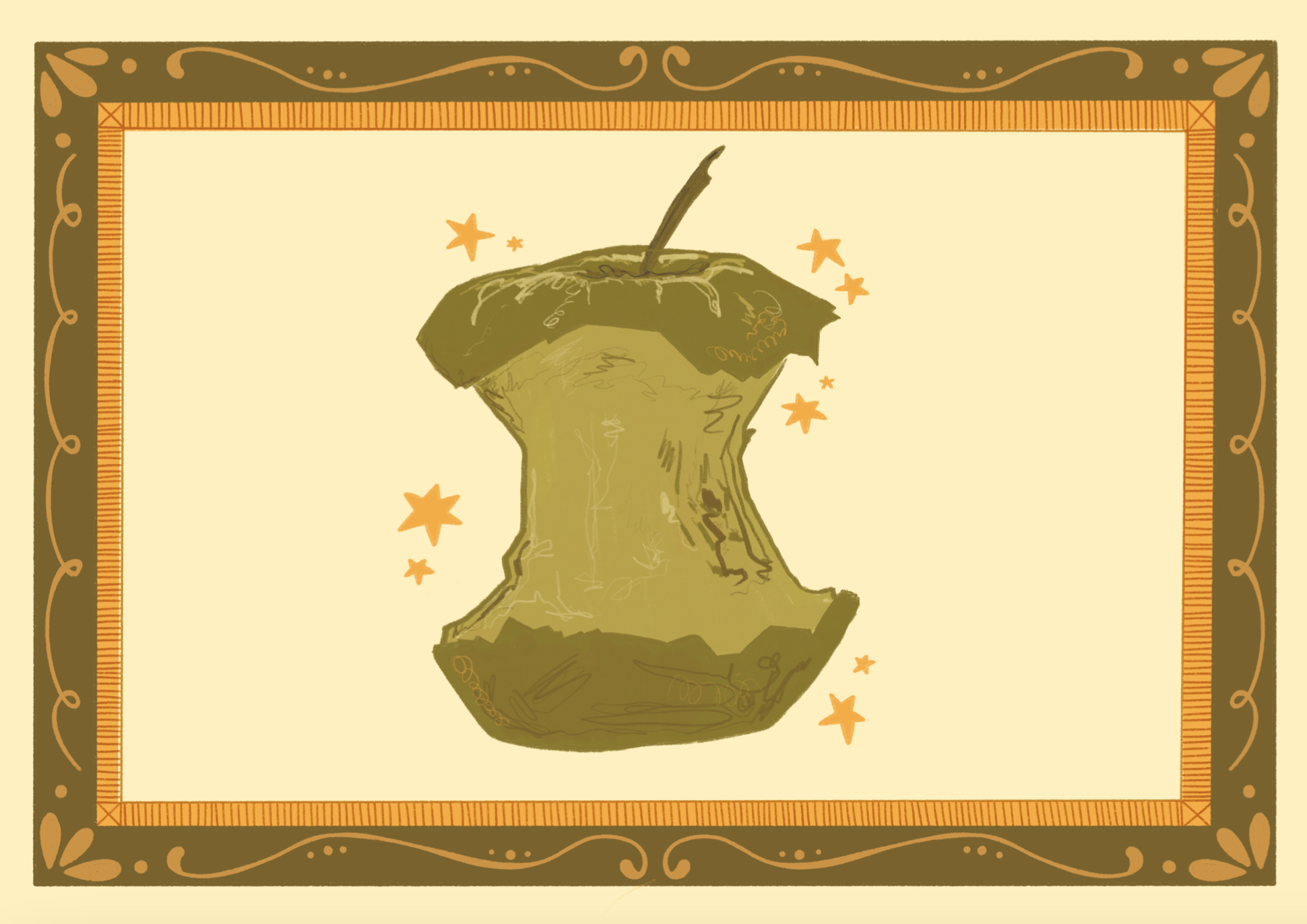 Apple Core
8 x 11"
Digital