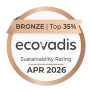 Eco vadis bronze sustainability award graphic