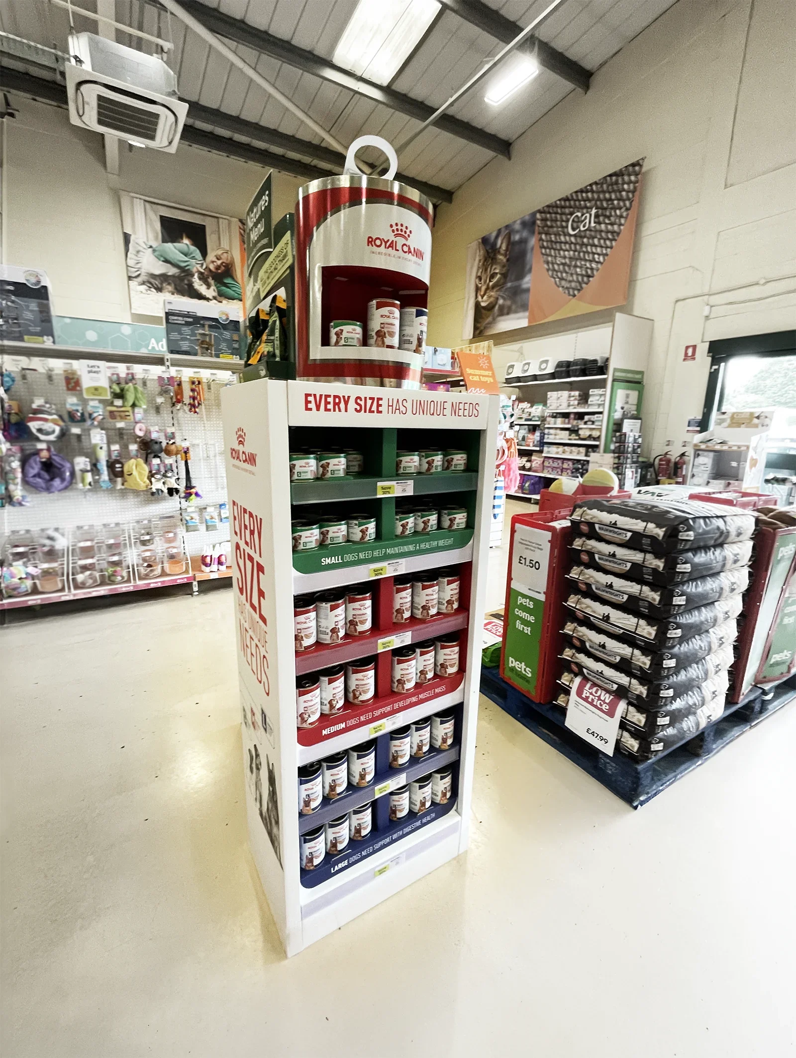 Royal Canin launch POS