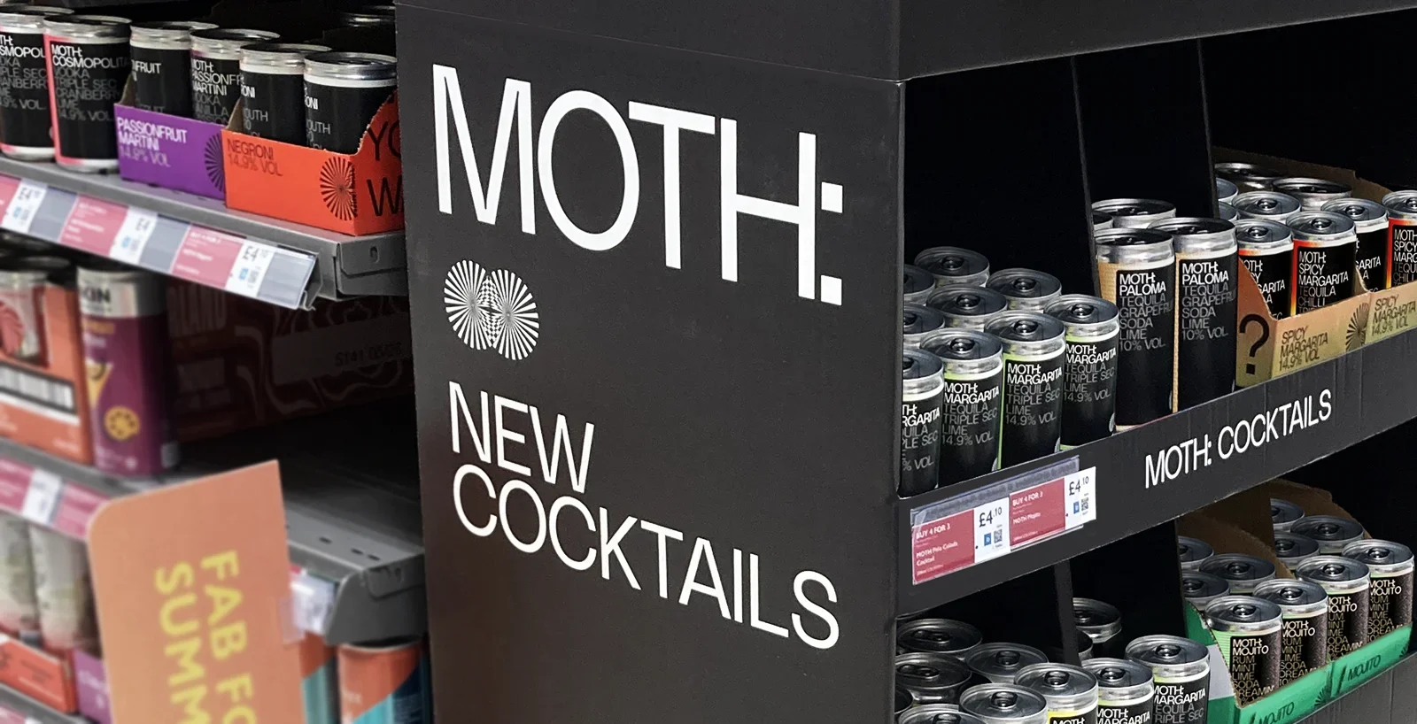MOTH cocktails in store