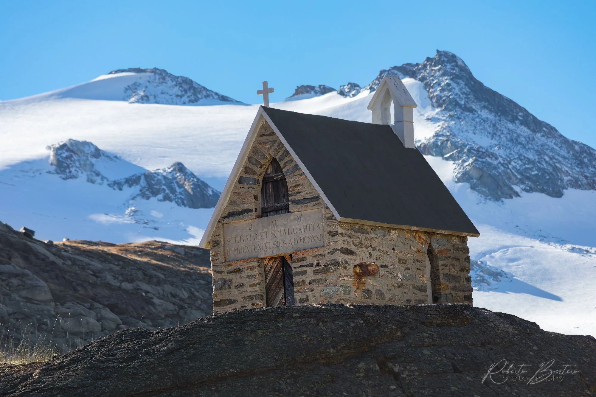 Chapel near Rutor Glacier