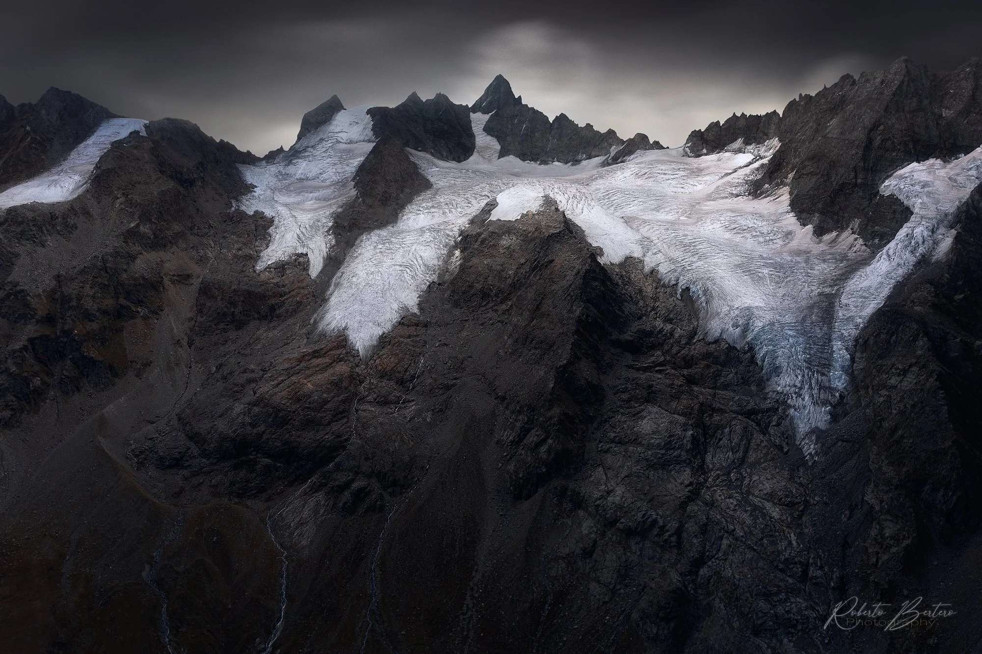 Money Glacier by Night