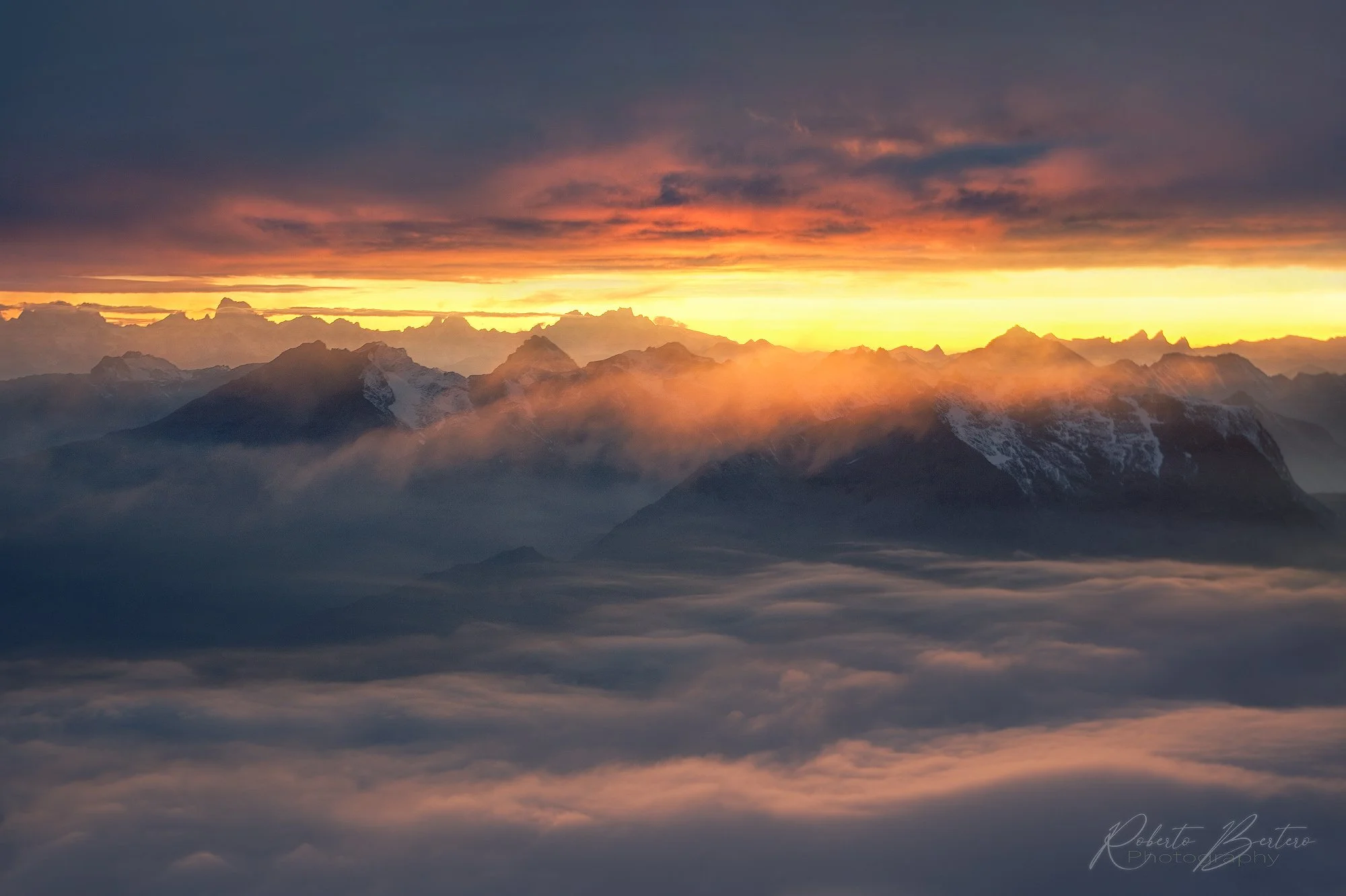 Mountains on Fire