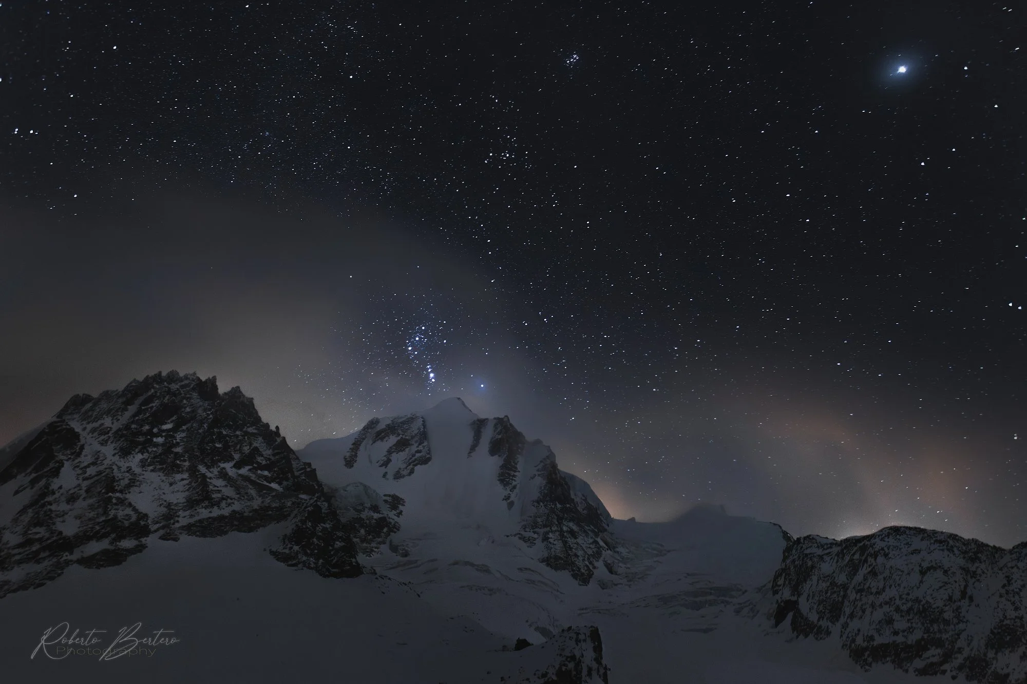 Piccolo & Gran Paradiso by Night