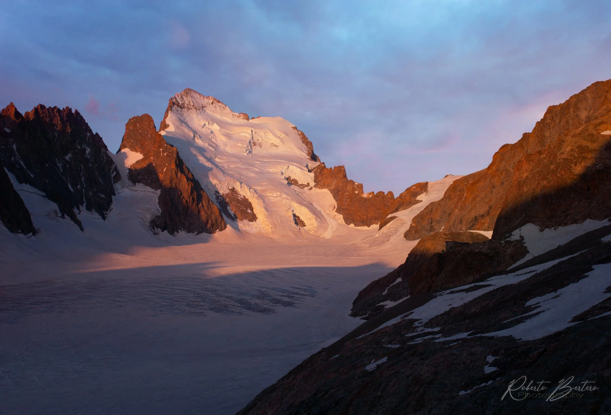 Barre des Écrins at Dawn