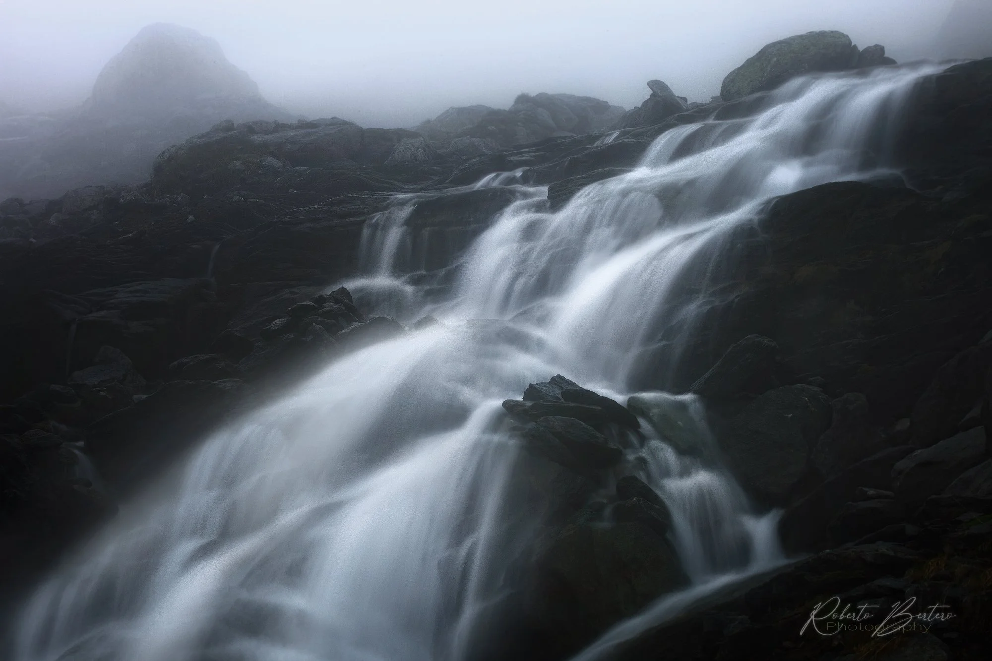 Waterfall in the Mist