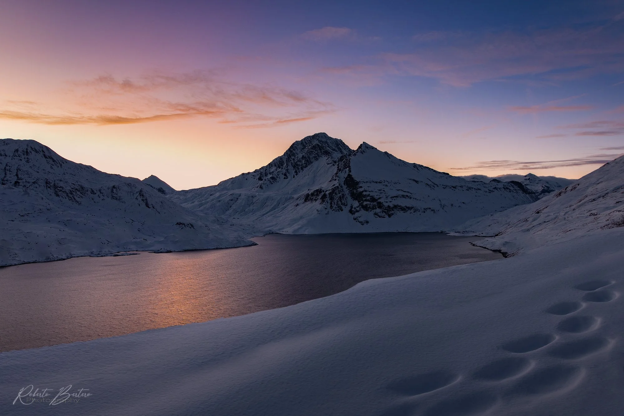 Mont-Cenis in Winter