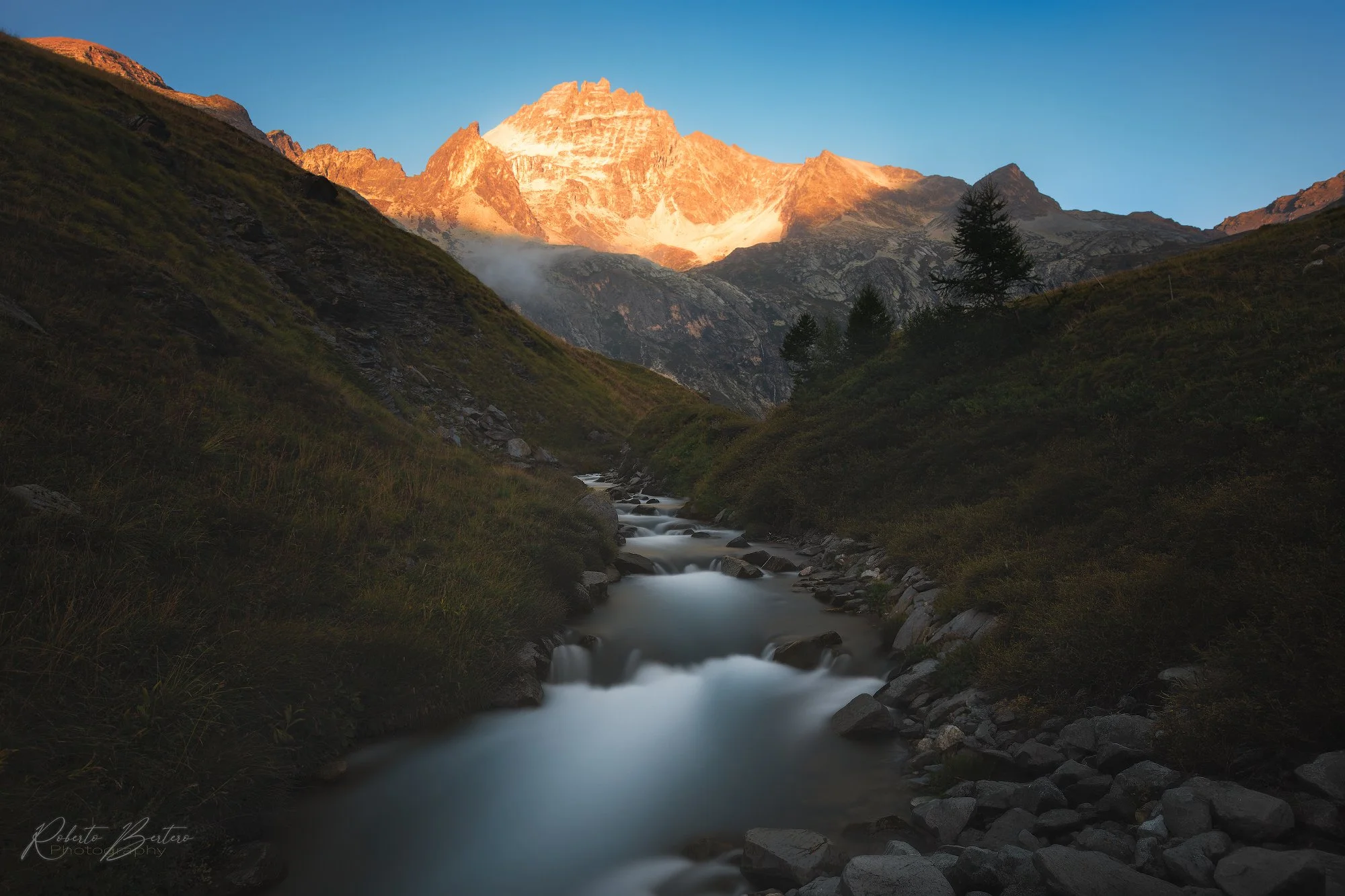 Quiet Alpine Sunset