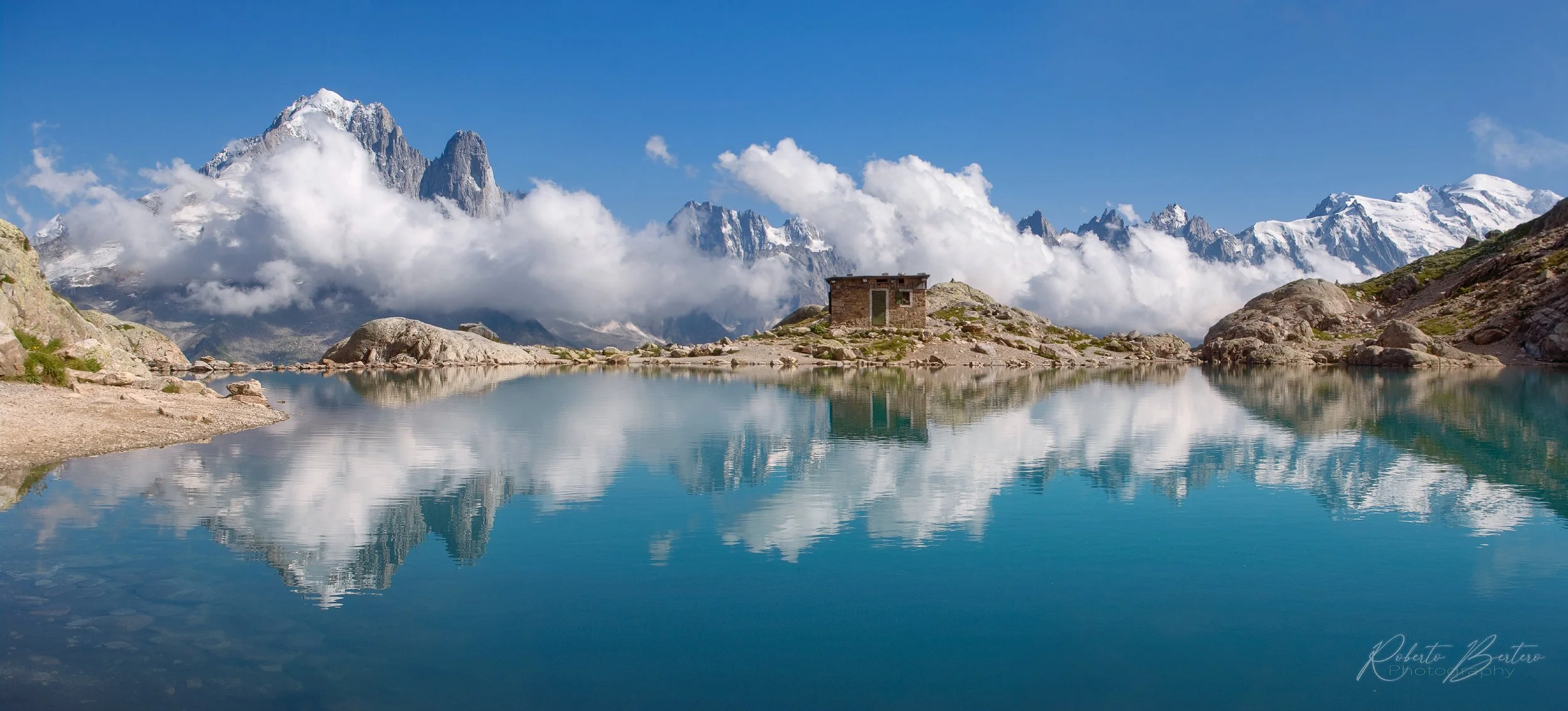 Lac Blanc par l'Aiguillette d'Argentiere