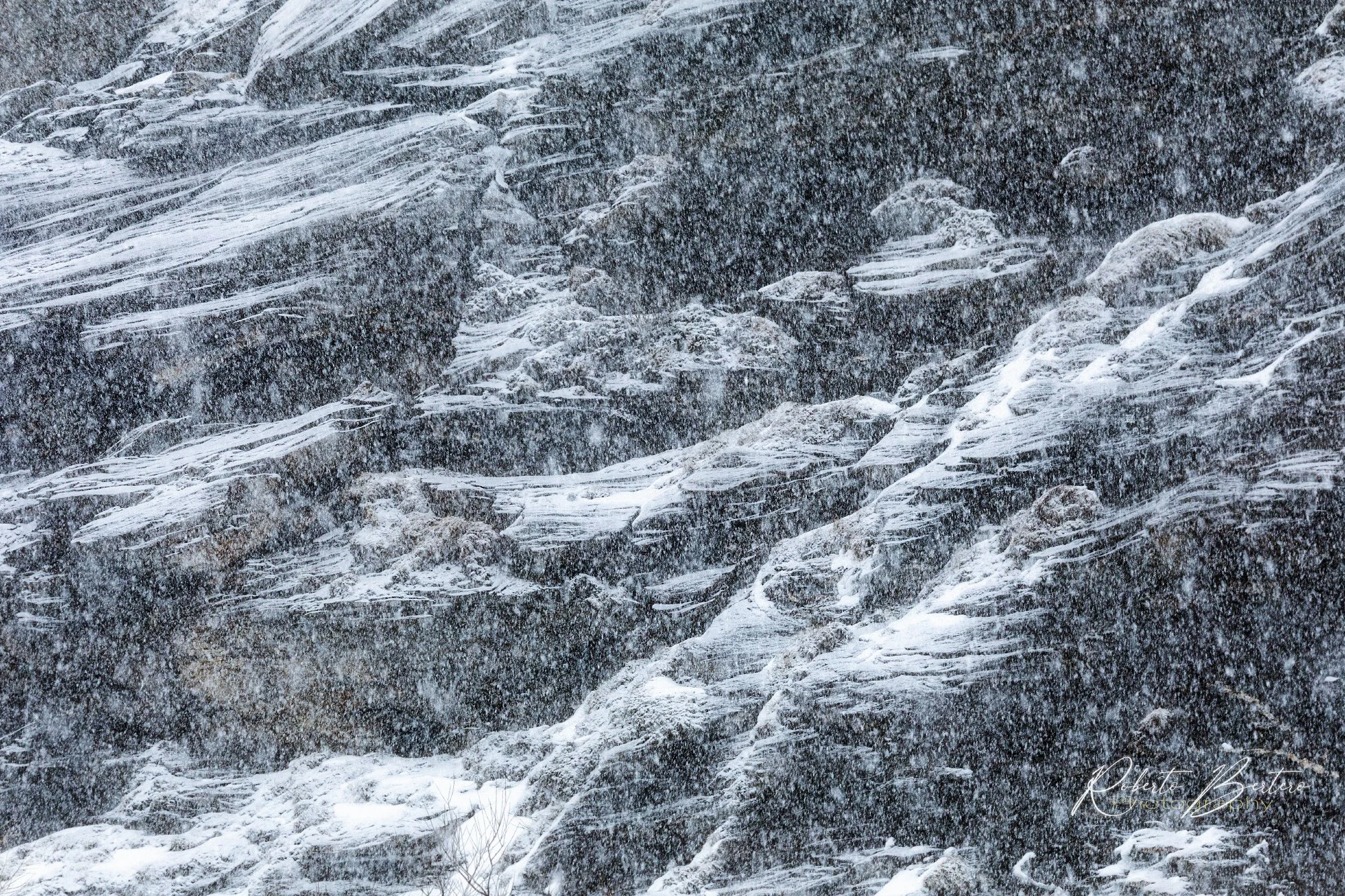 Snow on Stones