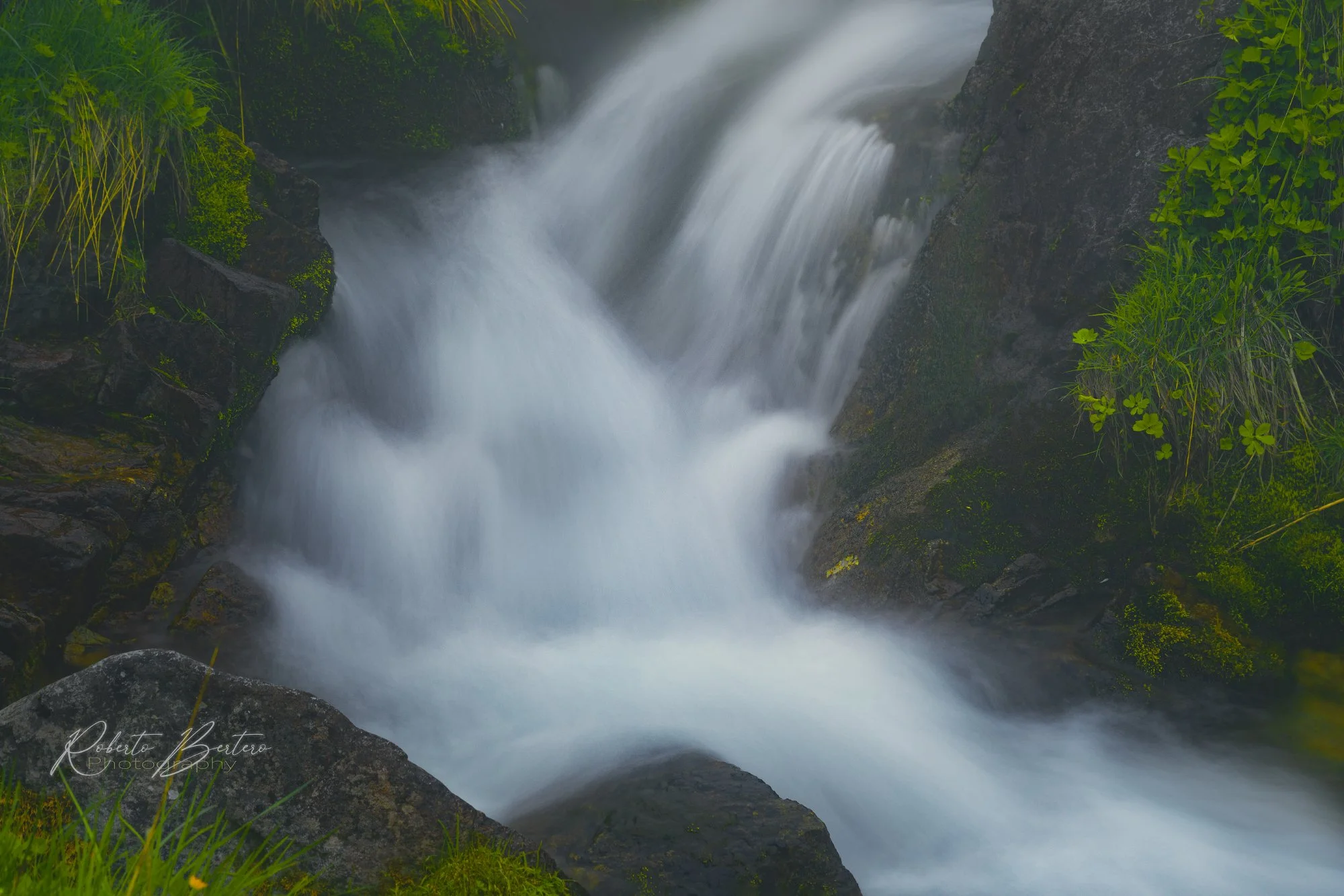 Misty Waterfall