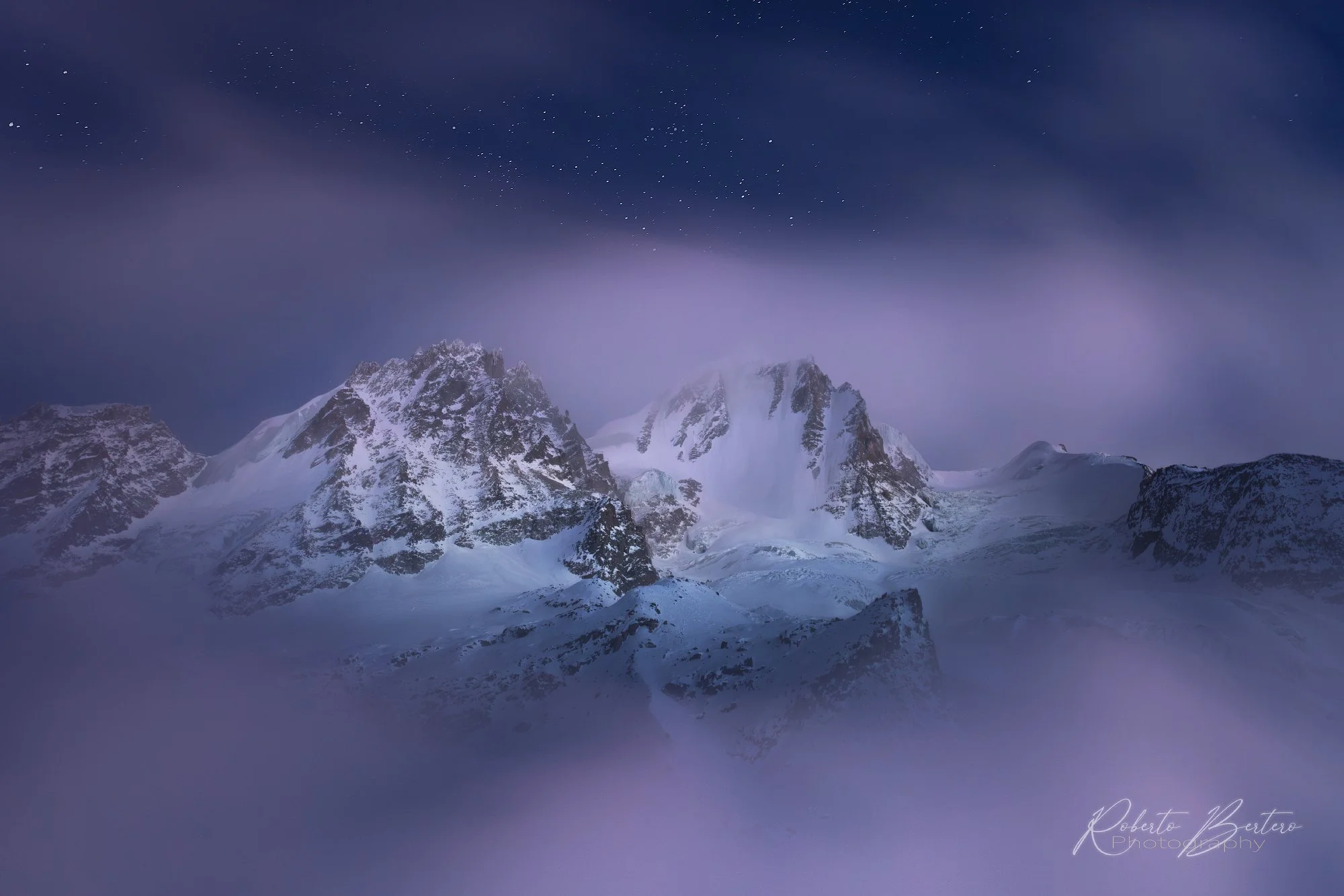 Piccolo & Gran Paradiso at Twilight