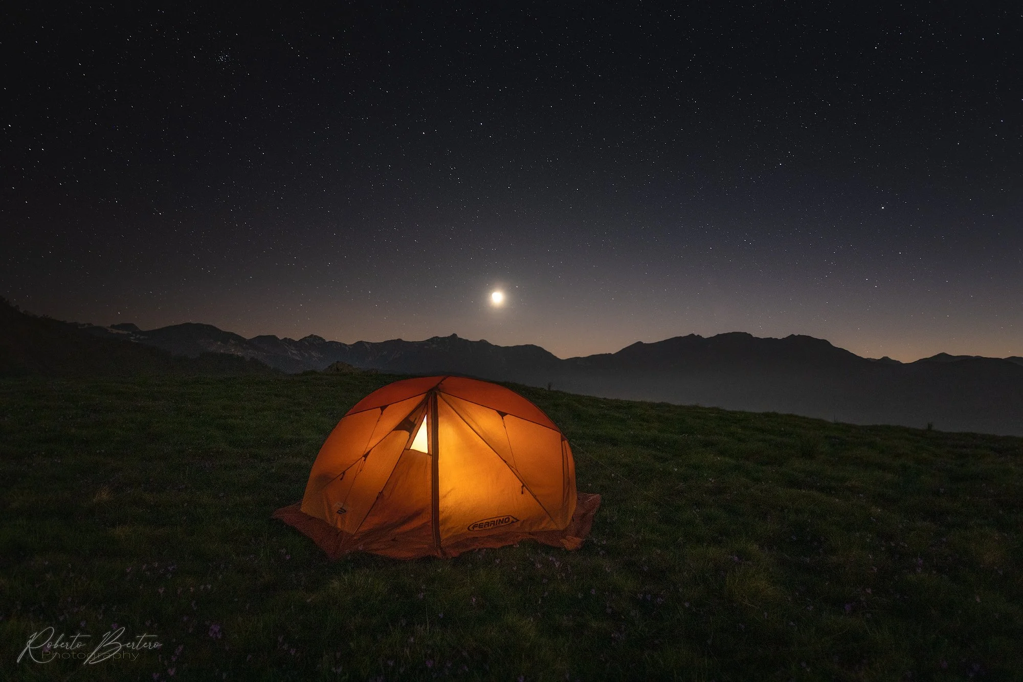 Tent With the Moon