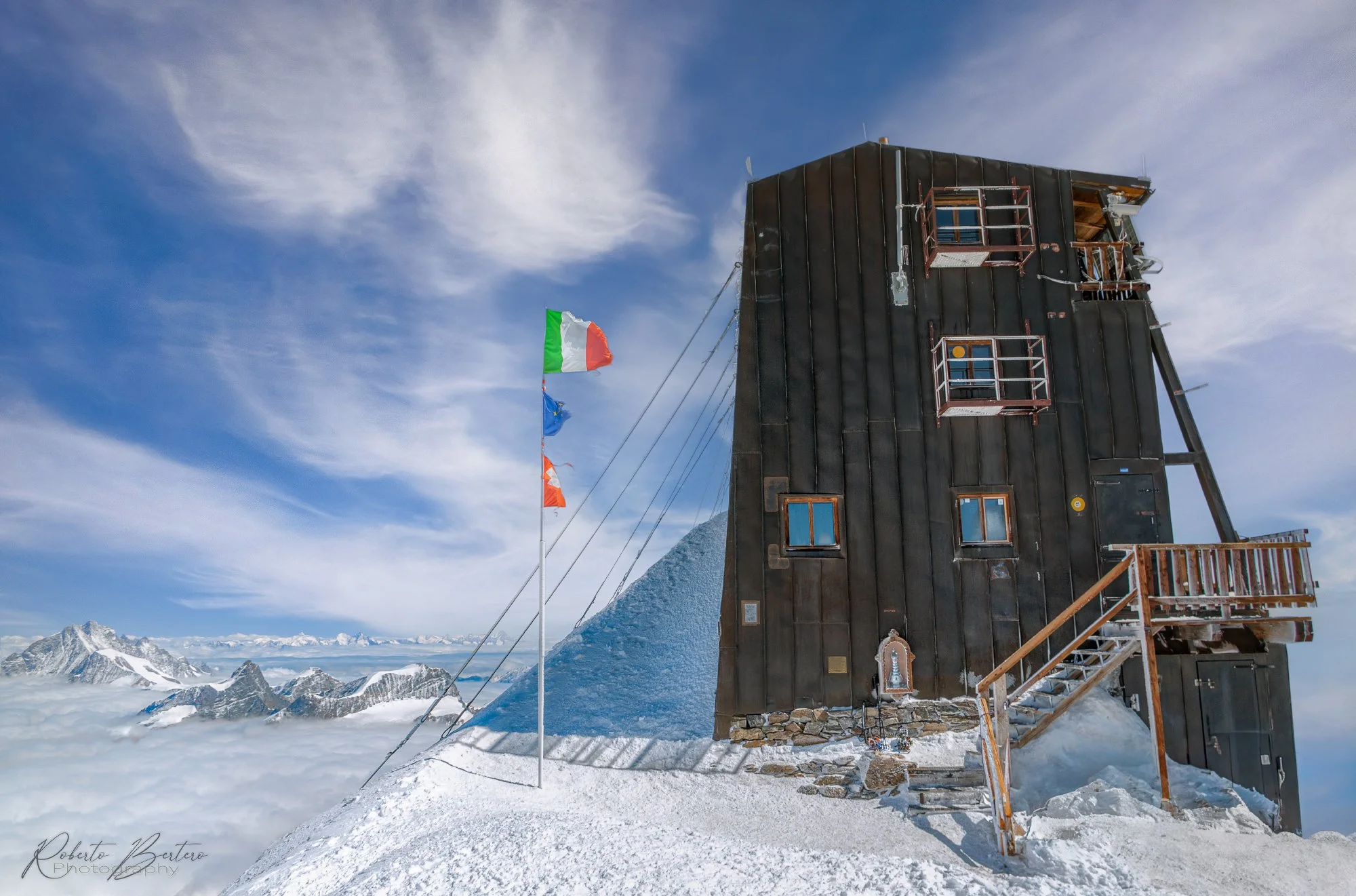 Capanna Margherita (Signalkuppe) 4554 mt