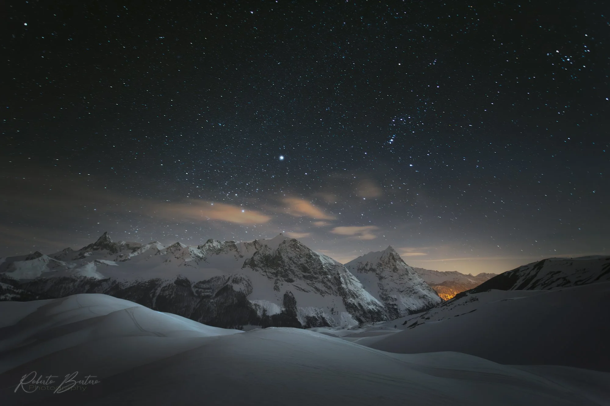 Monti della Luna by Night