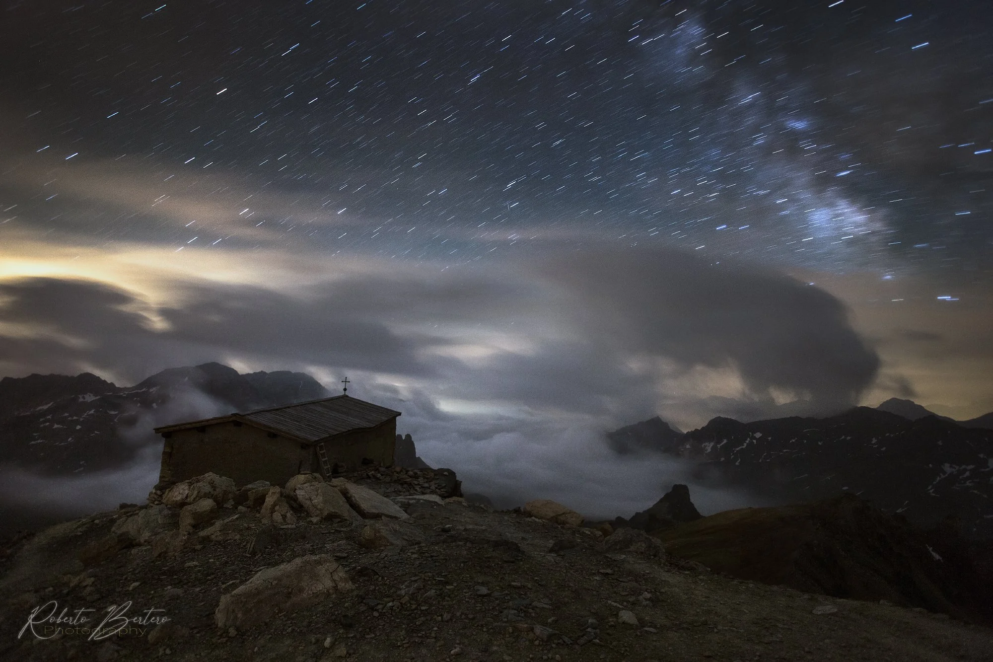 Chapel Above the Clouds
