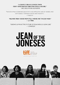 Promotional poster for the film 'Jean of the Joneses' features five women sitting side by side at a counter, with quotes praising the film and the TIFF logo at the bottom.