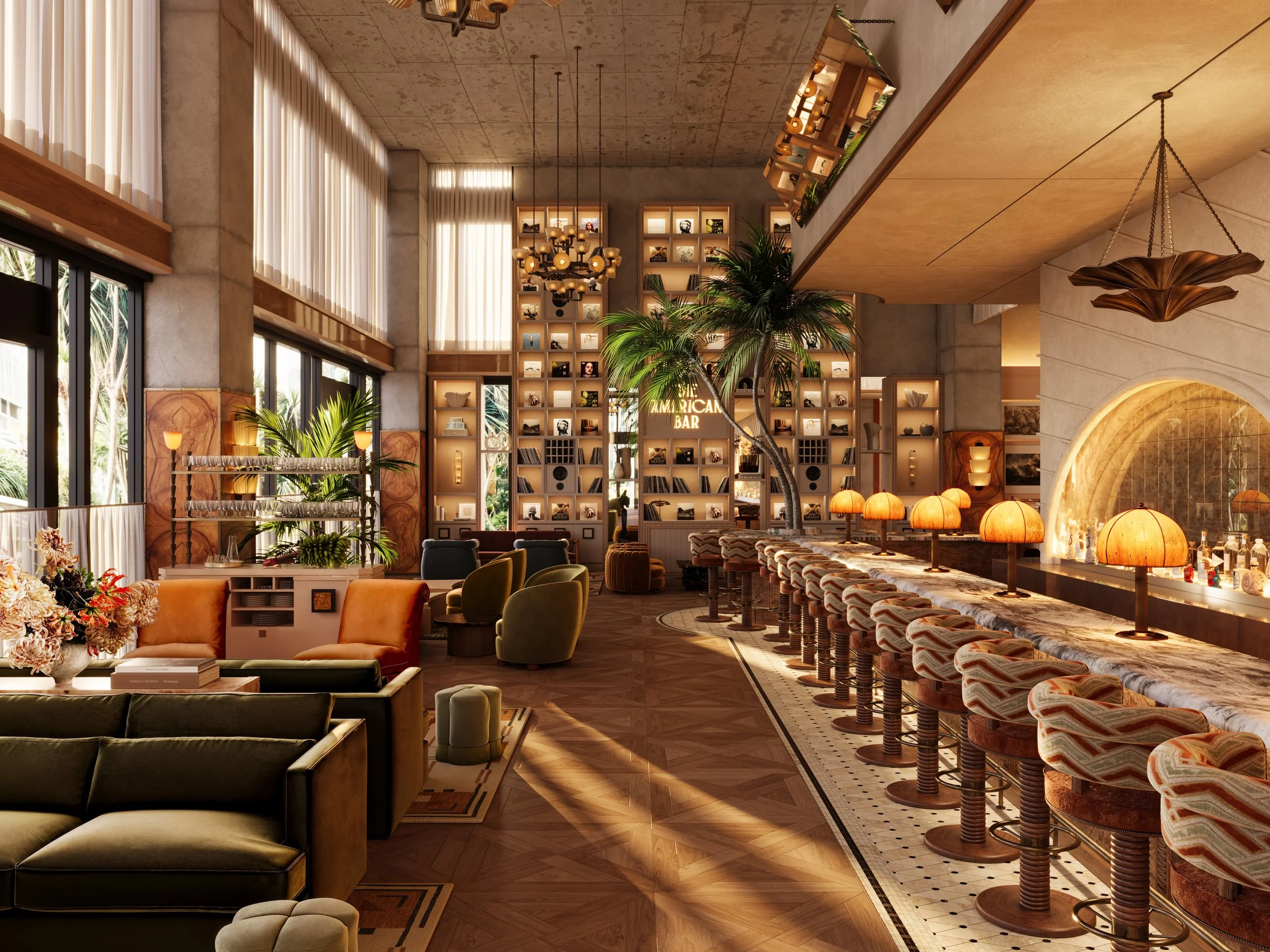 Restaurant in progress [ Rendering ] - Miami
©Nicemakers
