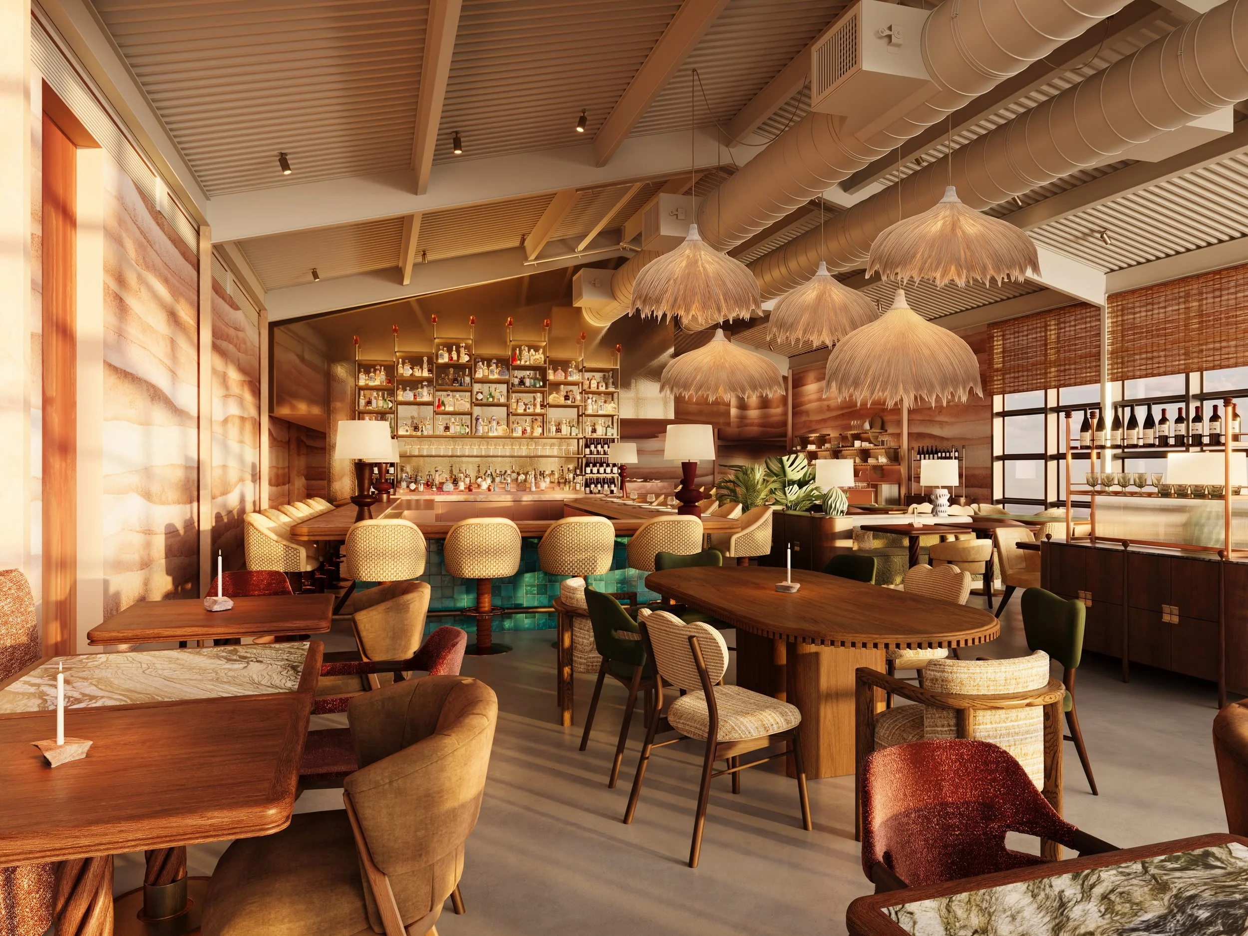 Restaurant in progress [ Rendering ] - Los Angeles
©Nicemakers