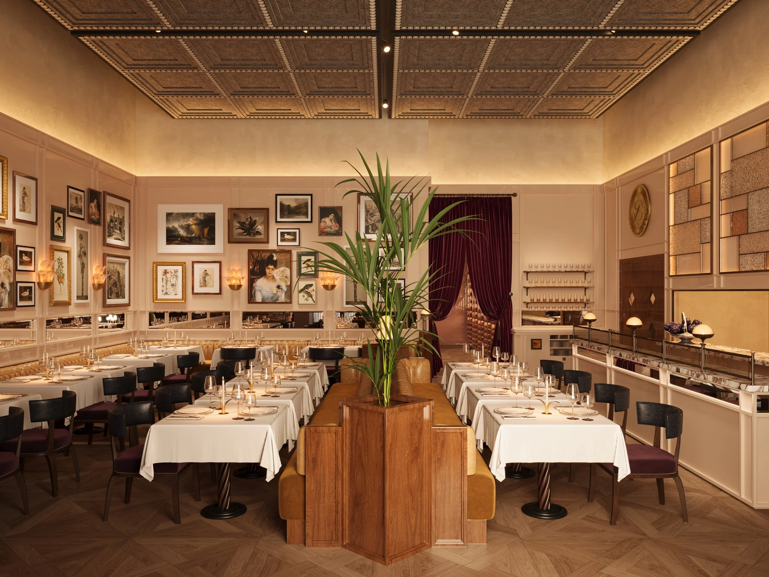 Restaurant in progress [ Rendering ] - Miami
©Nicemakers