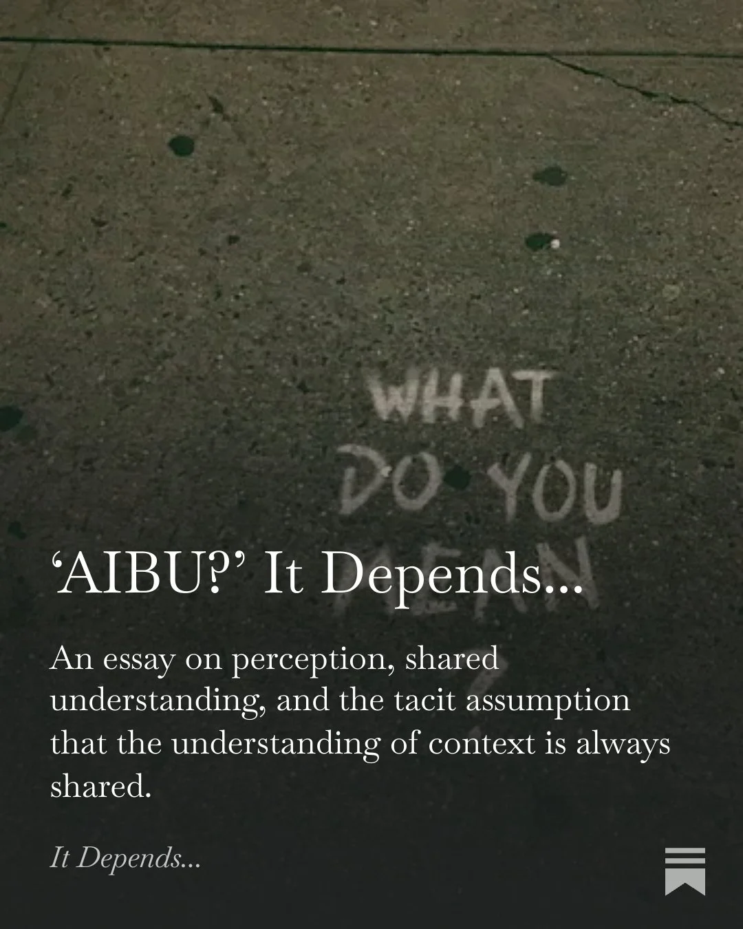 ‘AIBU?’ It Depends…