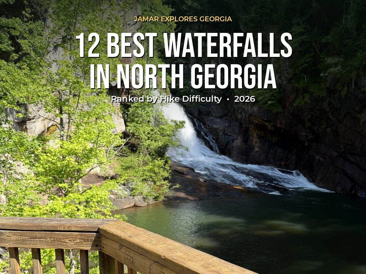 12 Best Waterfalls in North Georgia, Ranked by Hike Difficulty (2026)