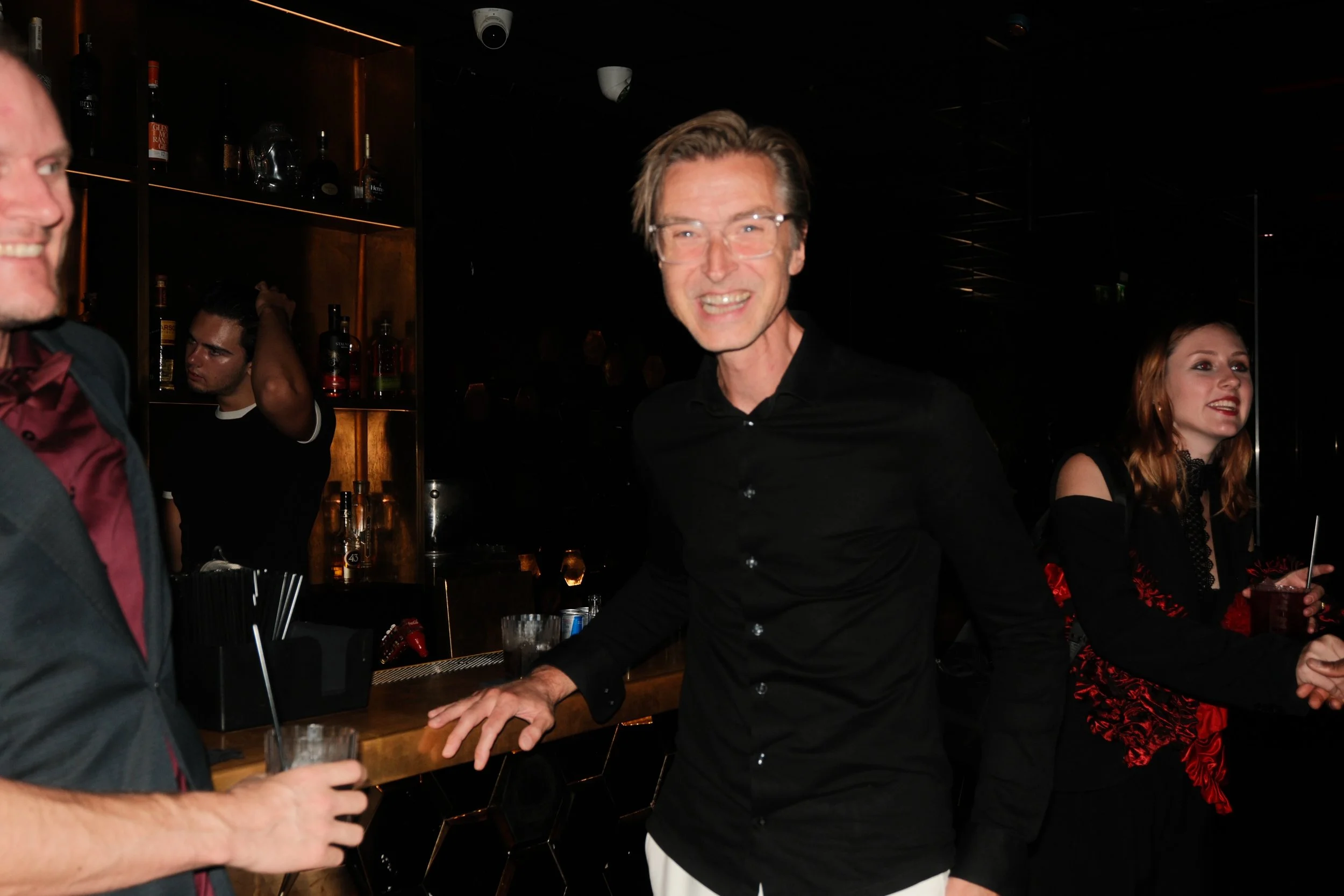 Fashion designer Karsten Faber and executive Malte Clausen