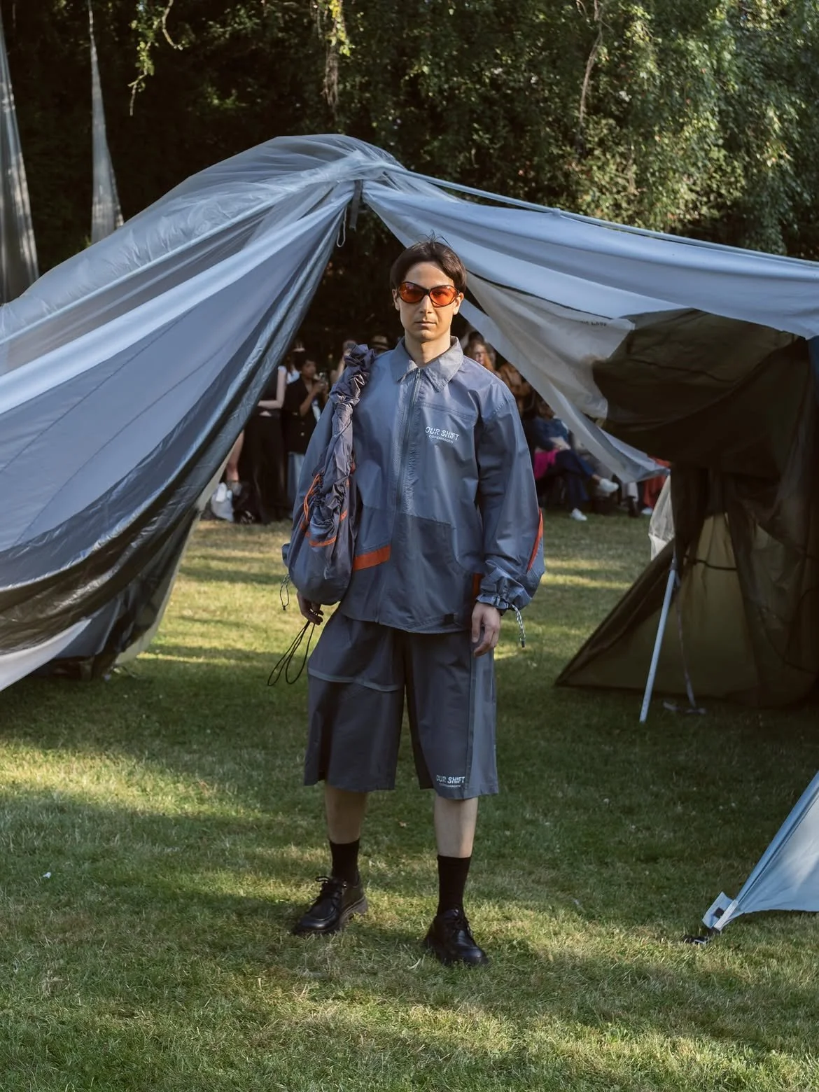 CPHFW took us camping. ⛺️5-29 upcycled outfits #CPHFW #CopenhagenFashionWeek #Gorpcore #Streetst.jpg
