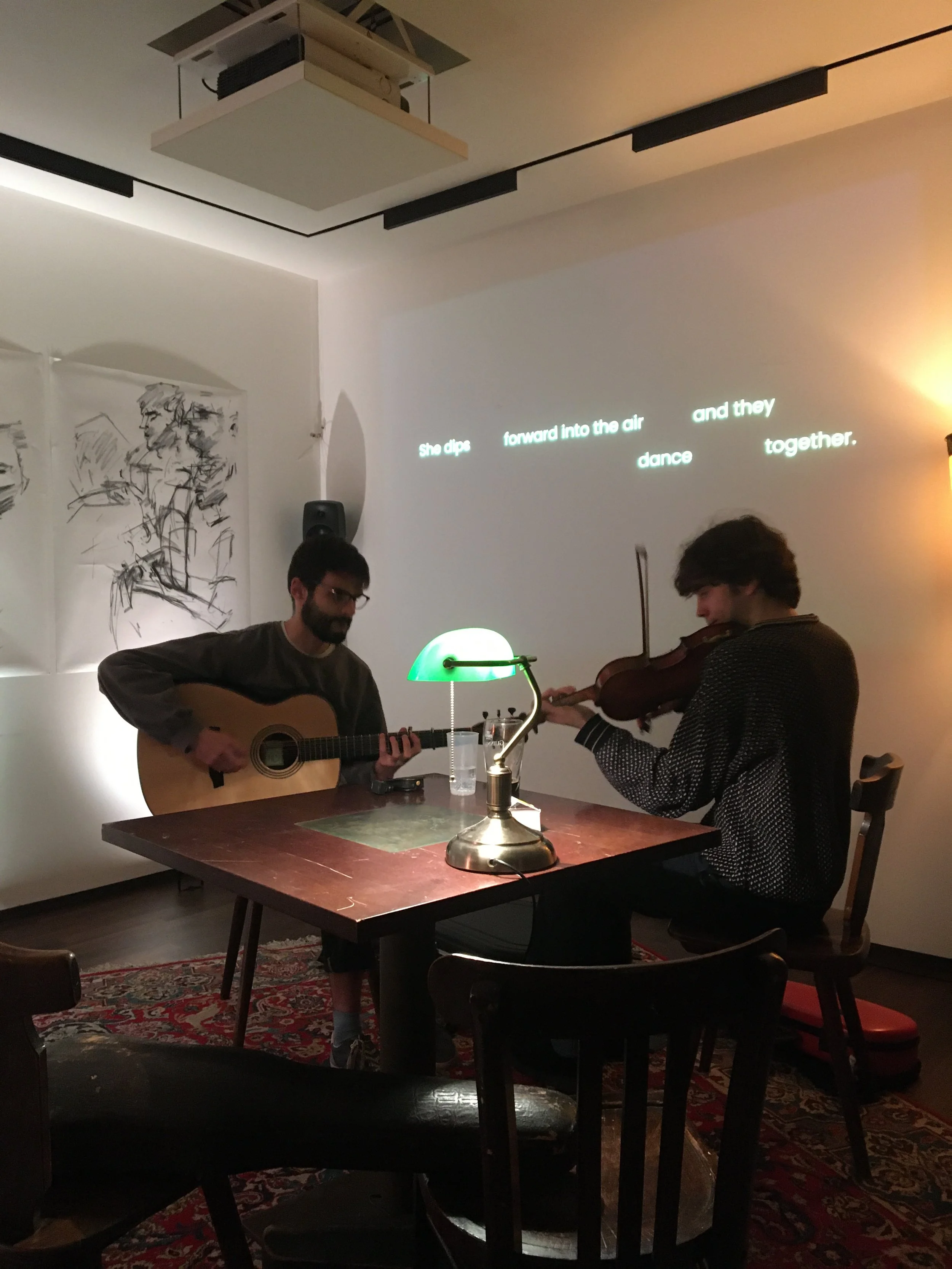 Welcome Here Kind Stranger Rainy Days Festival Luxembourg Live Music Session Celtic Drawing Charcoal