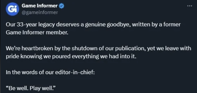 The Games Industry is Losing Heart
