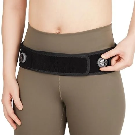 Knob Adjustable Sacroiliac SI Joint Hip Belt Brace for Women and Men - Compression Pelvic Belt Support for Lower Back, Hip, Sciatica, Pelvic Pain
