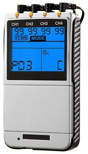 Med-Fit 906A Premier 4 Channel Rechargeable - TENS EMS Combo Muscle Stimulator for Pain Relief and Muscle Strengthening