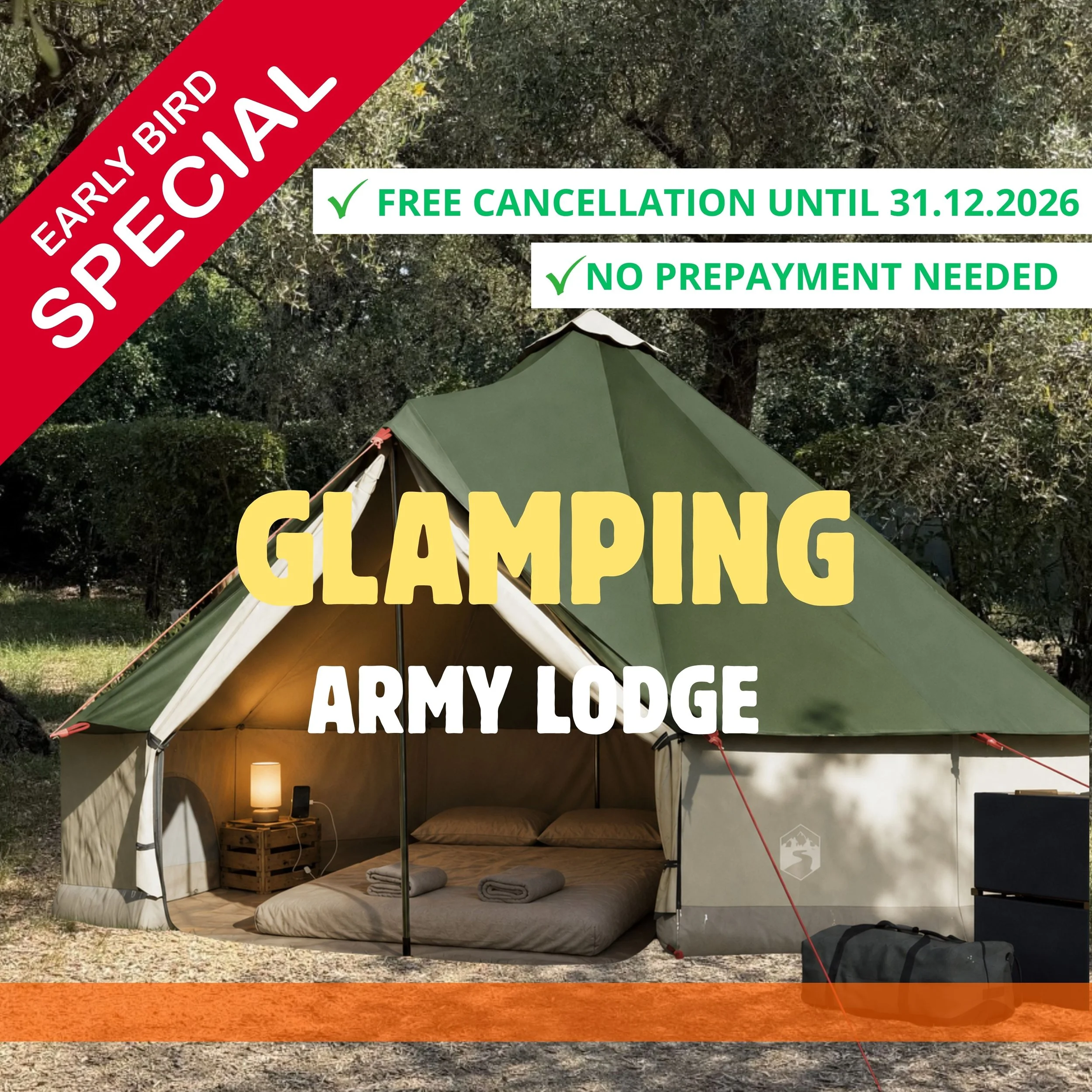 Army Lodge (2 people)