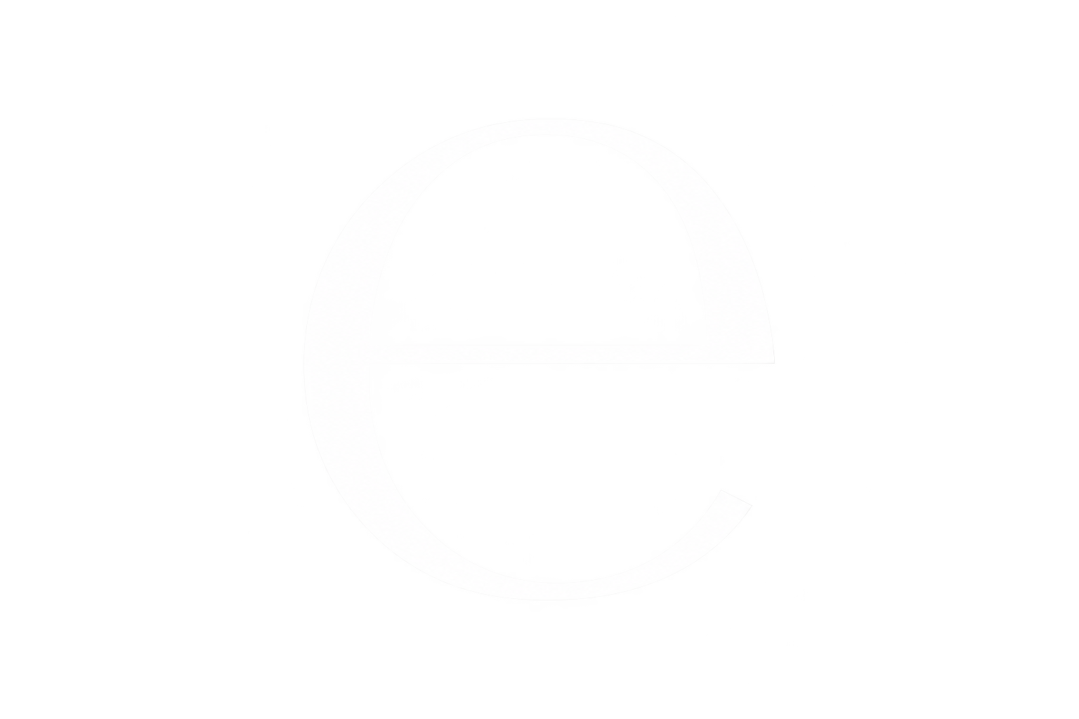 Ein Tunnelbohrgerät, das in den Tunnel bohrt, mit einem weißen, halbkugelförmigen Schutzschild und einem langen Bohrkopf an der Spitze.