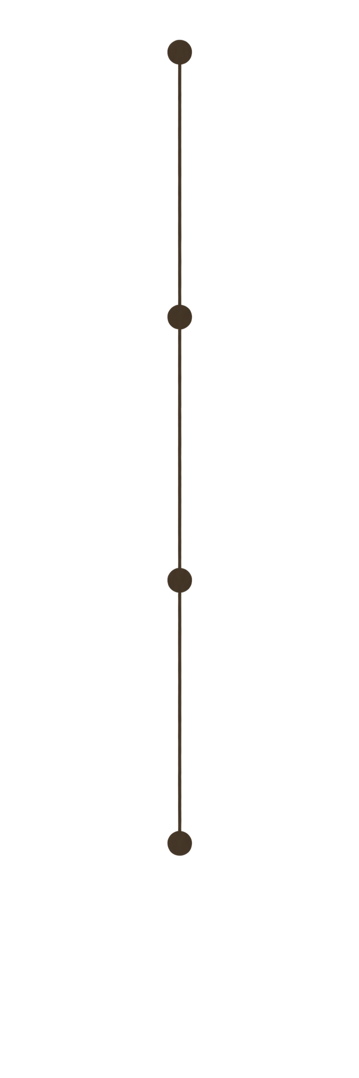Diagramm eines Messgeräts mit Skala, Zeiger und Anzeigeeinheit.