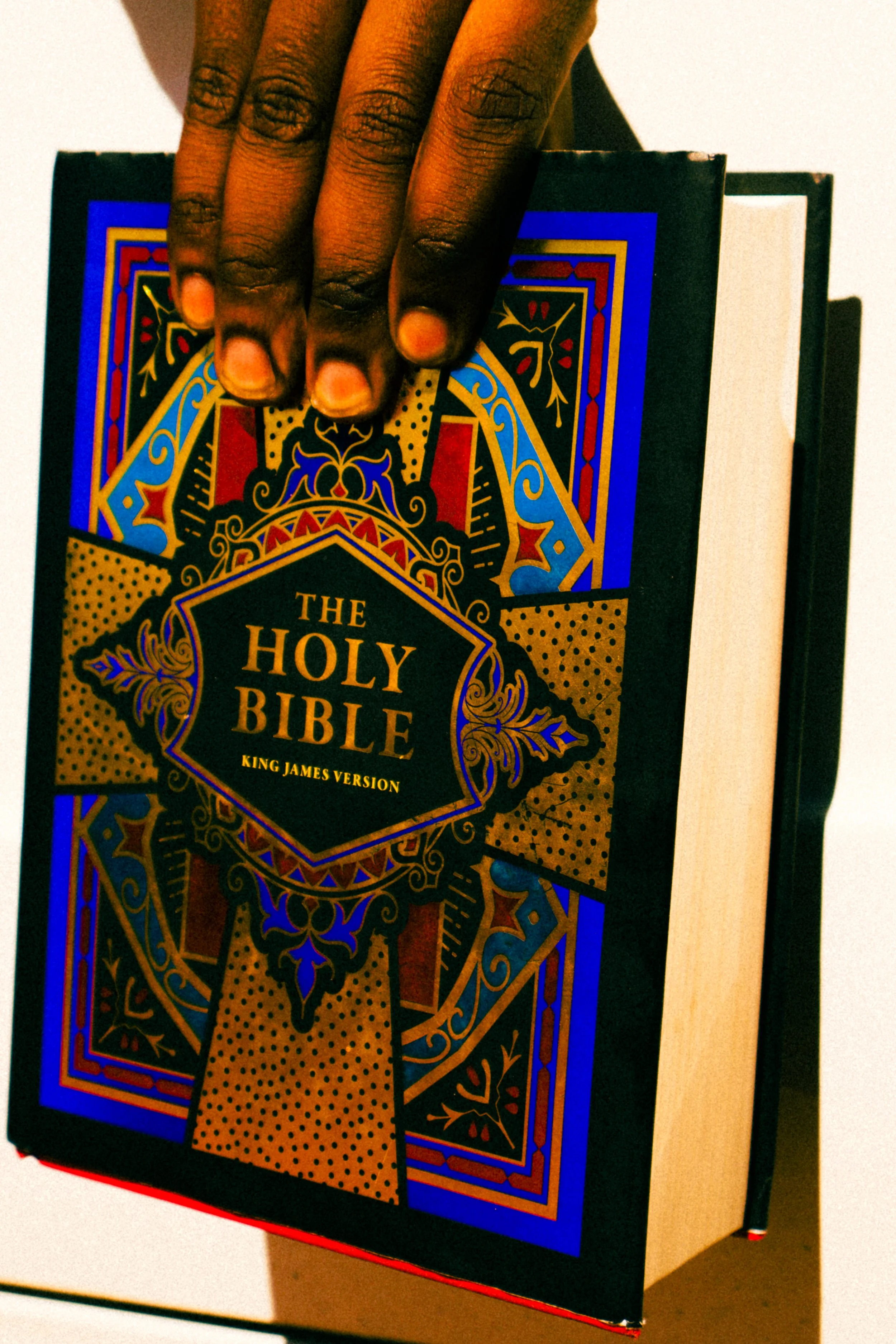 Photograph taken by Kim Kambinda of a bible