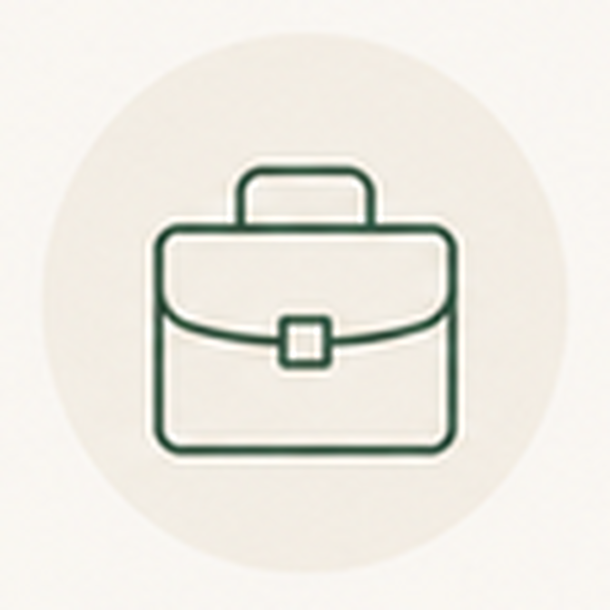 Icon of a briefcase.