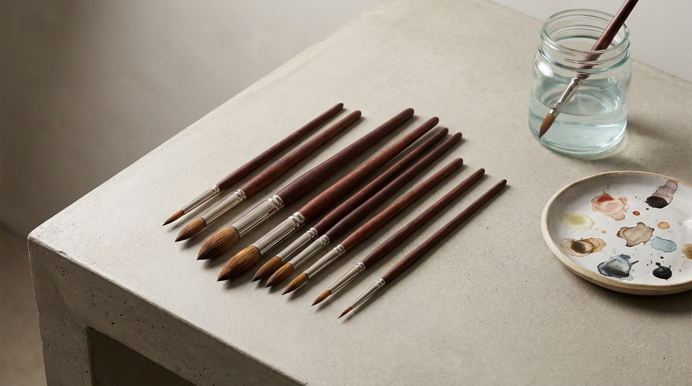 Sable Paintbrushes