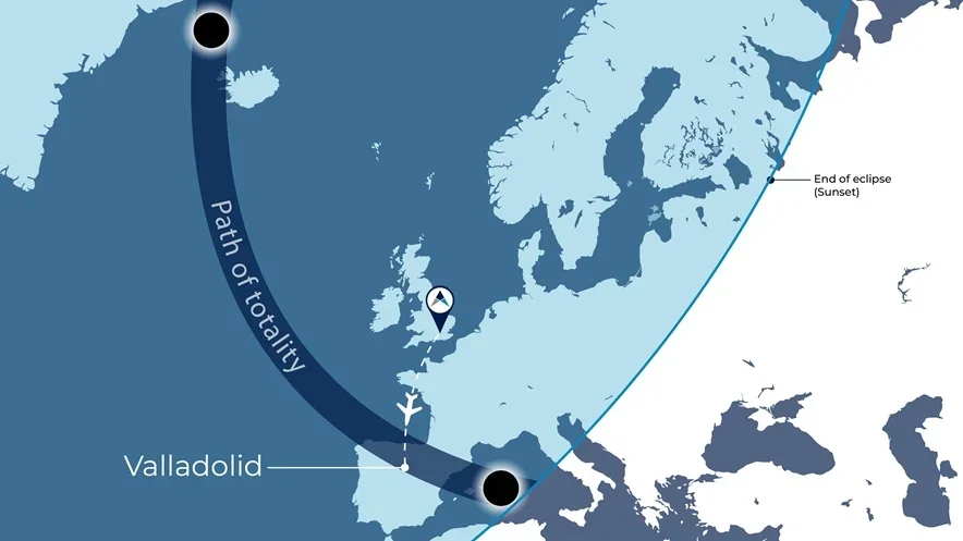 Air Charter Service Takes Almost 100 Eclipse Chasers to Spain in Search of Totality