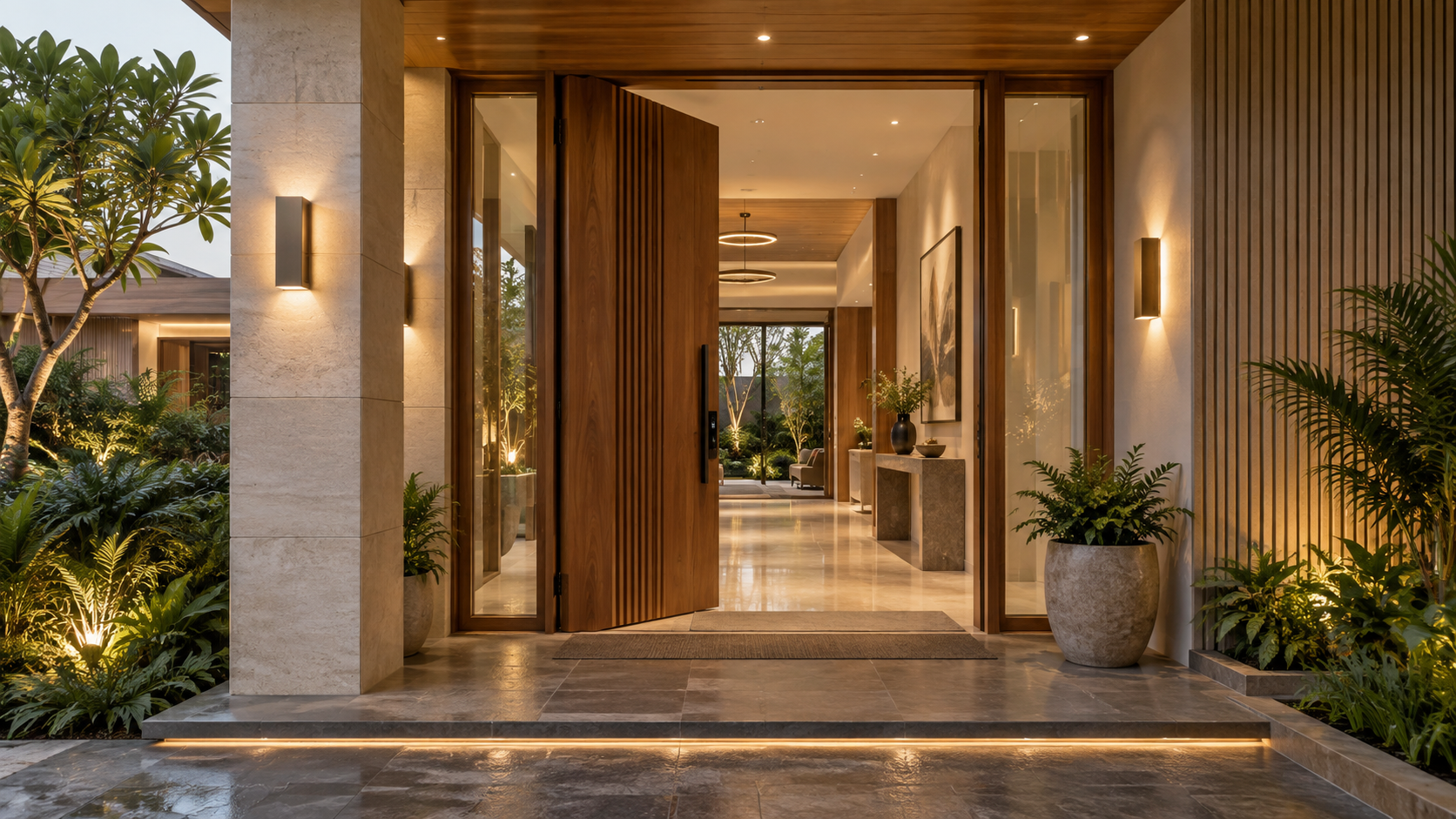 Designing a Luxury Villa Entrance and Lobby: First Impressions, Security and Everyday Comfort