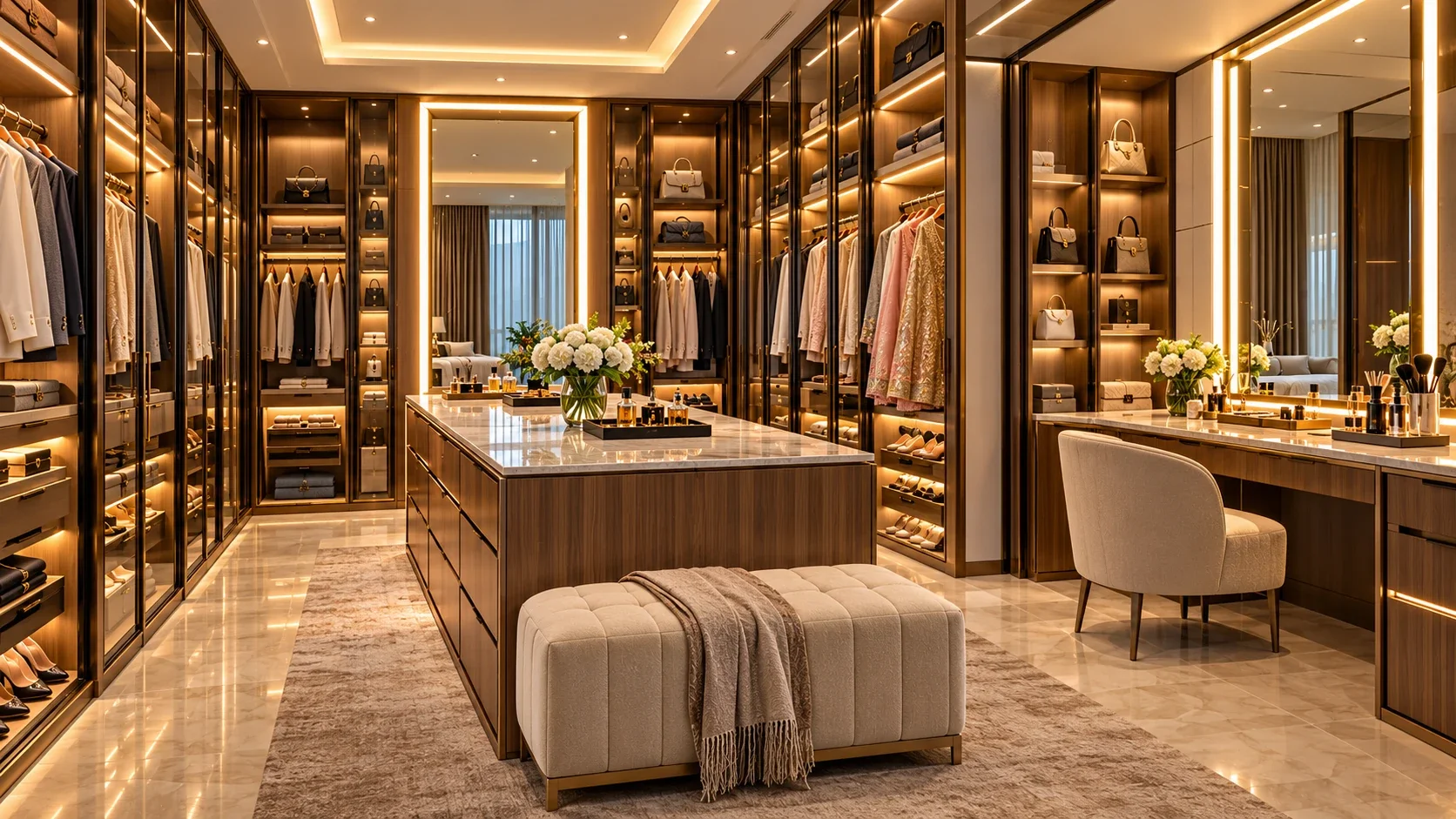 The Art of Dressing: Luxury Walk-in Wardrobes &amp; Dressing Rooms